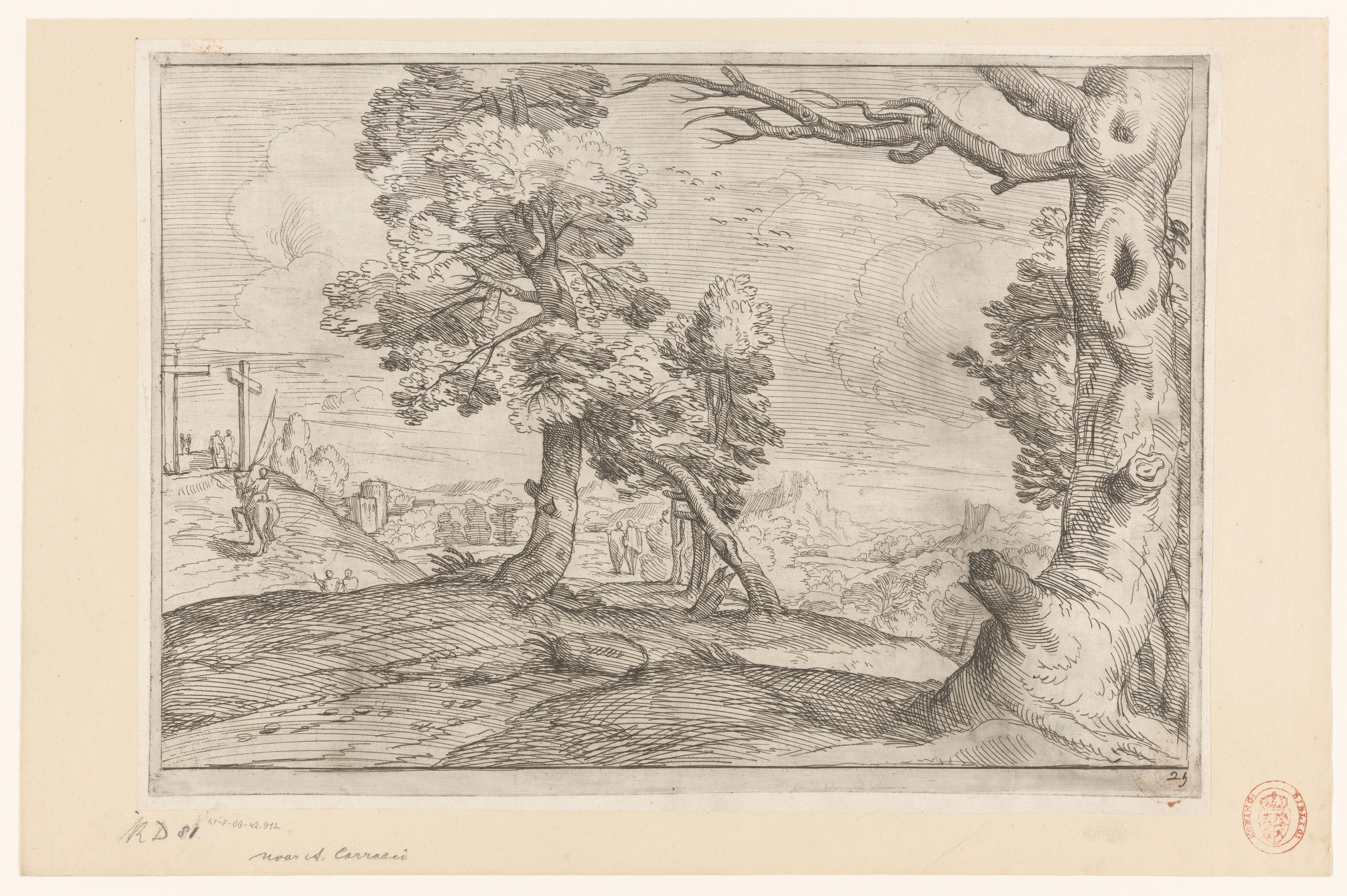 Landschap met de Kruisberg