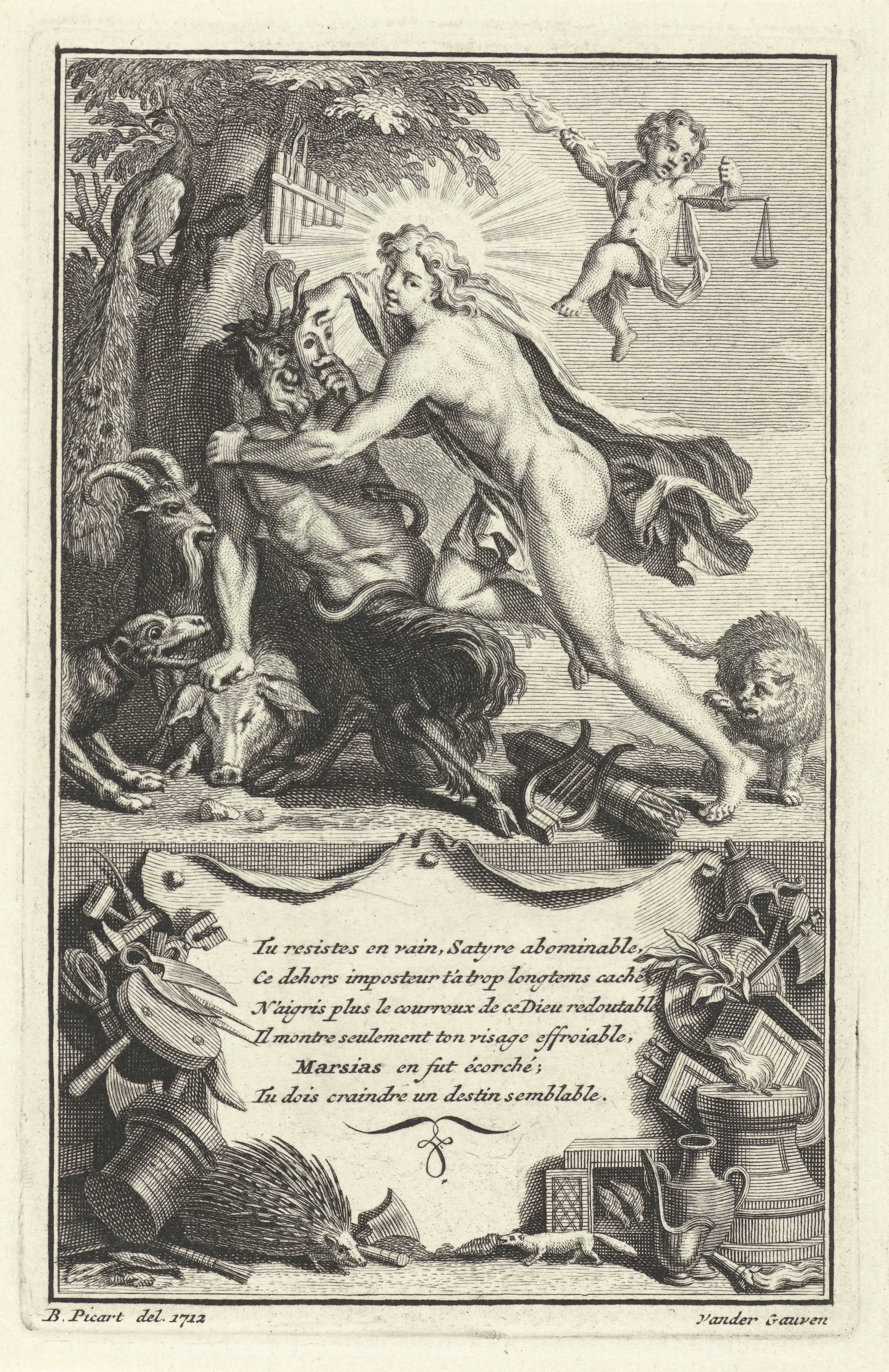 Apollo ontmaskert Marsyan