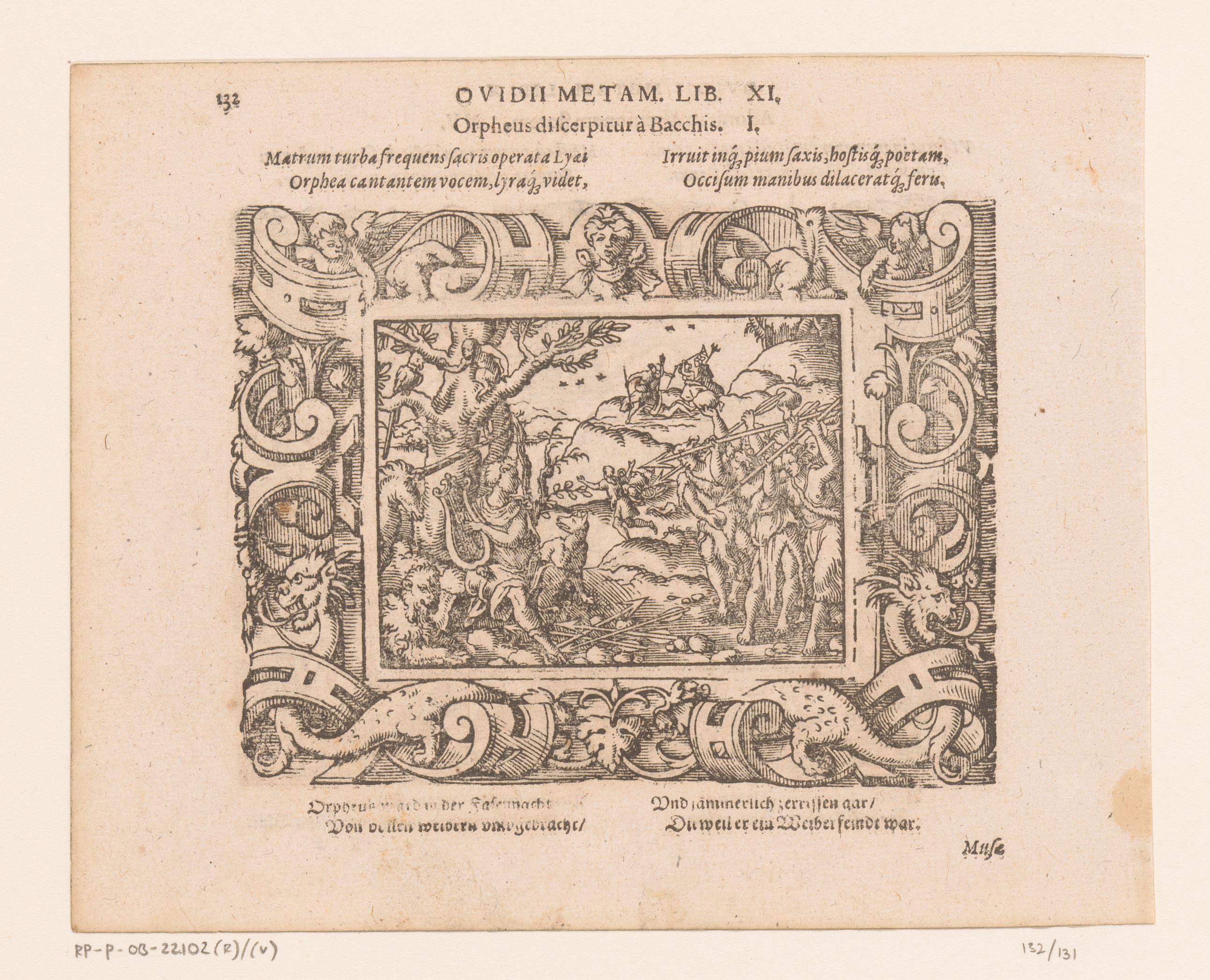 Dood van Orpheus