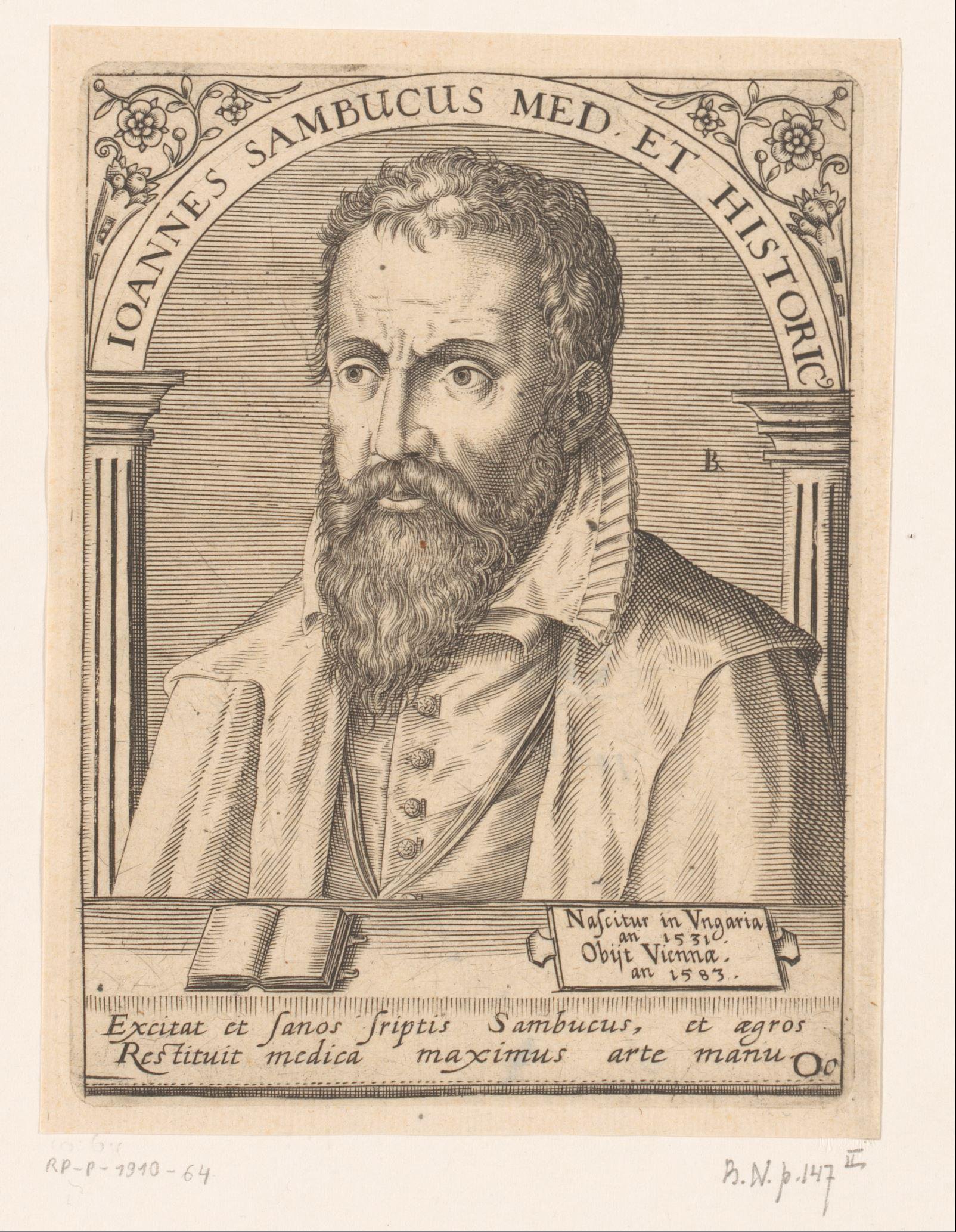 Portret van János Zsámboky