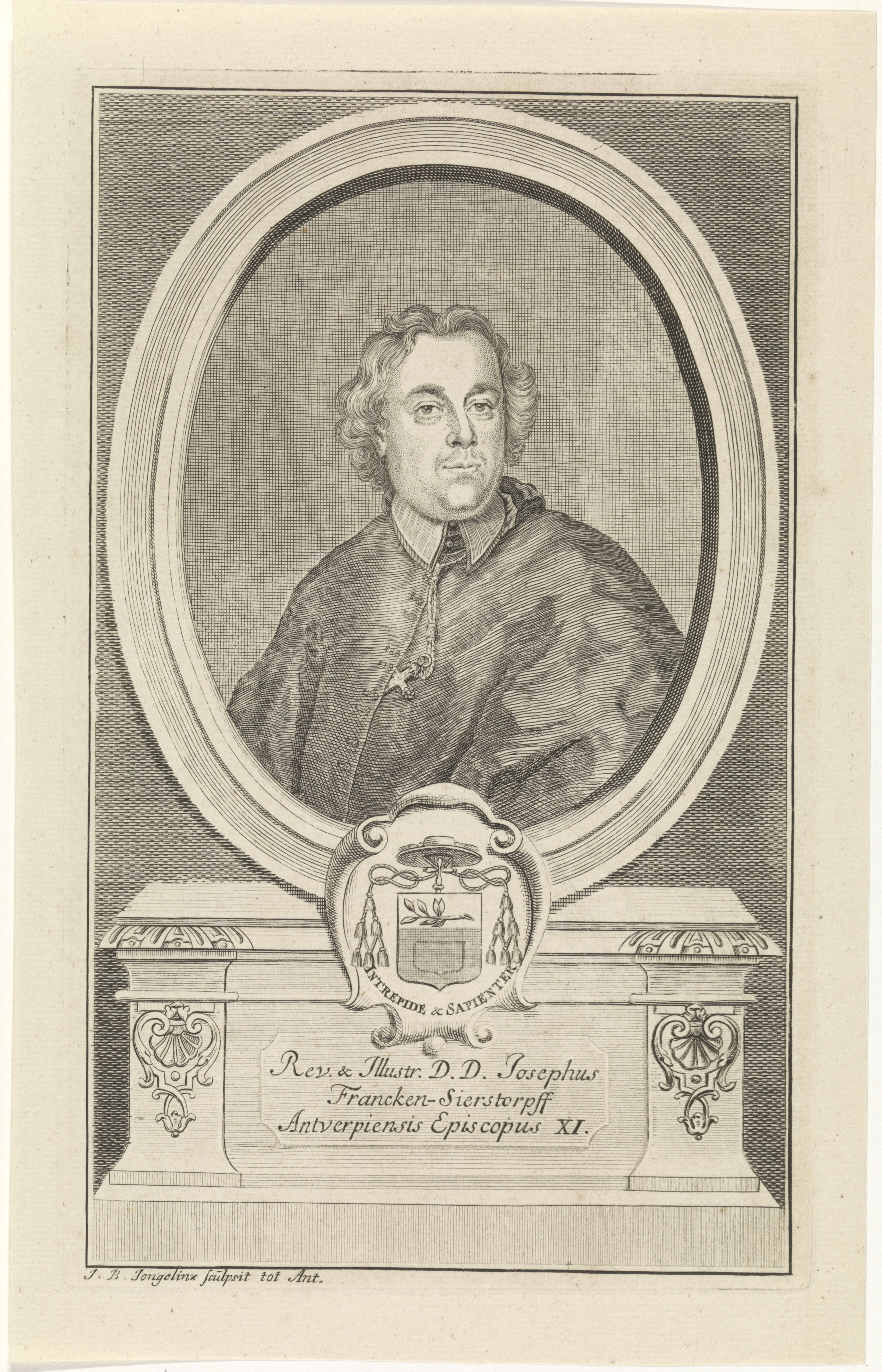 Portret van Petrus Joseph van Francken-Sierstorpff