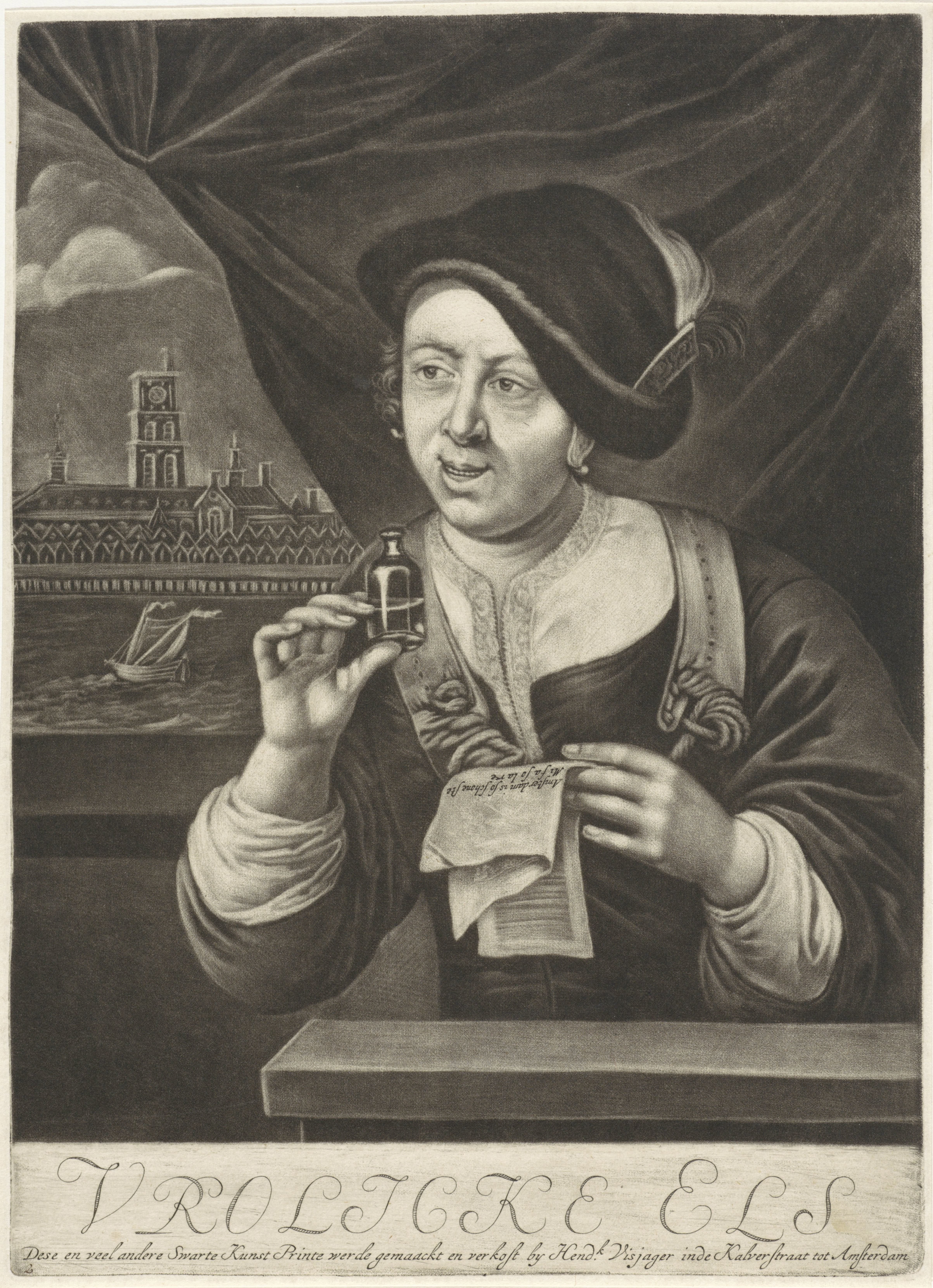 Zingende vrouw