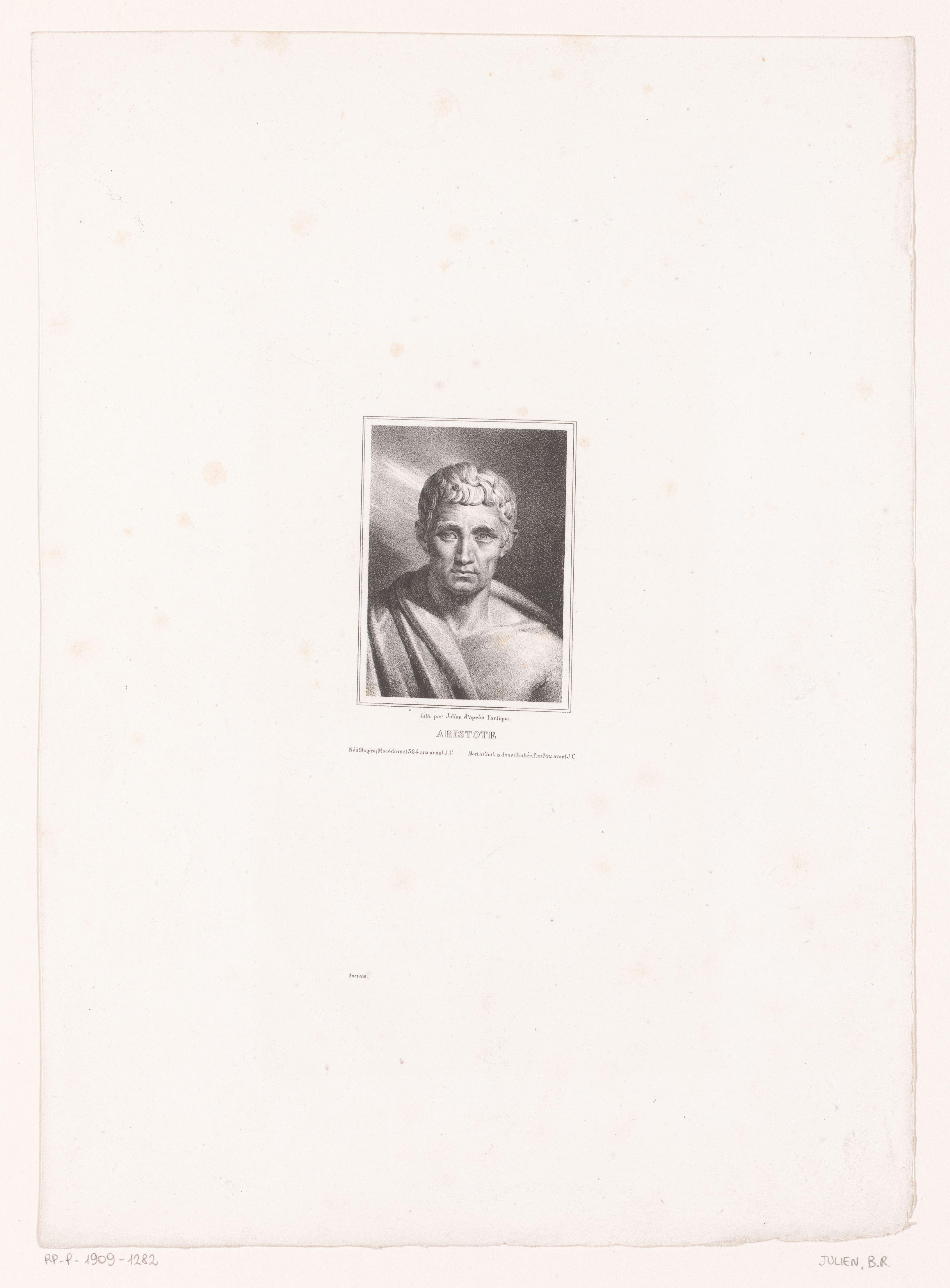 Portret van Aristoteles