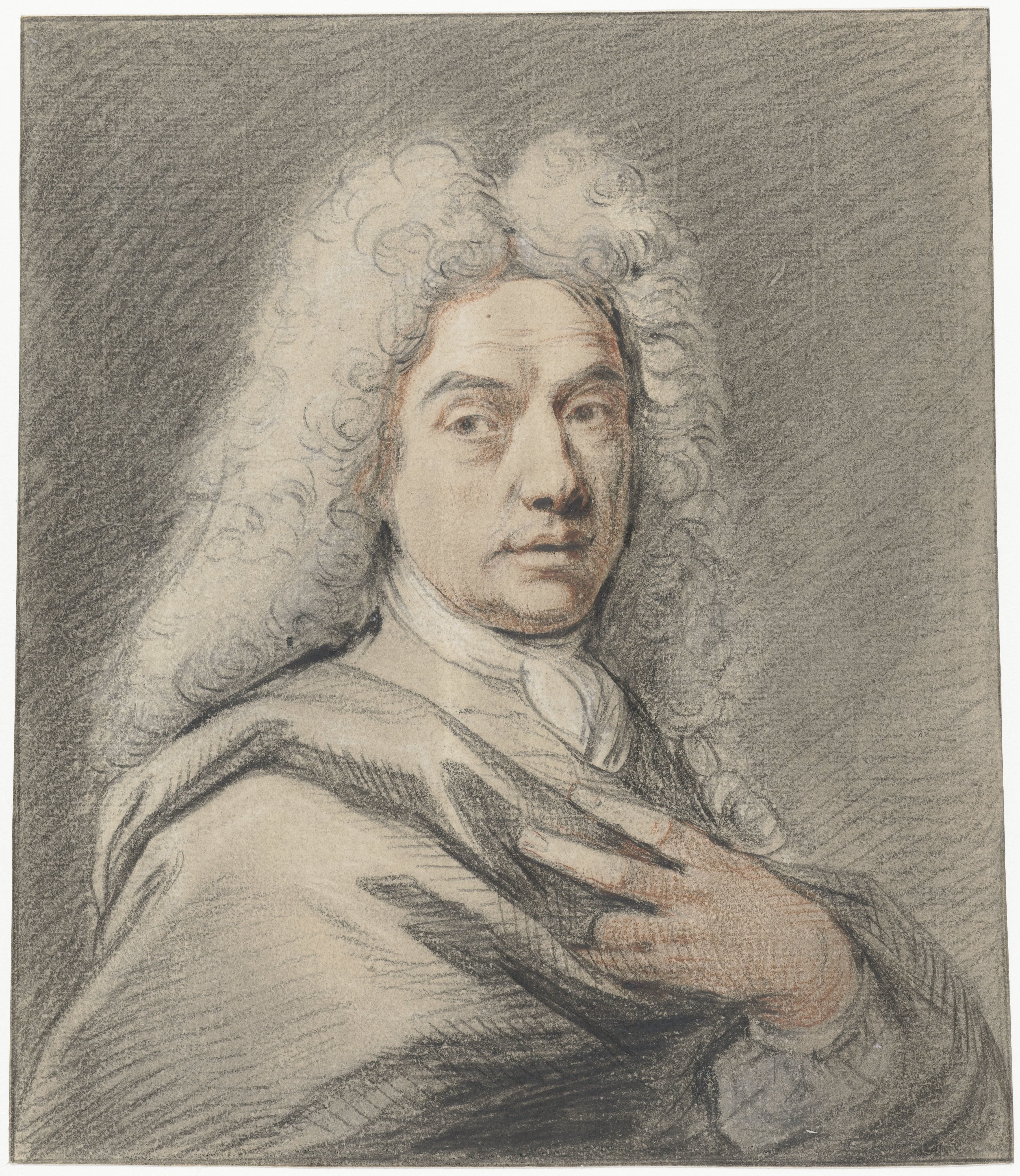 Zelfportret van Norbert van Bloemen