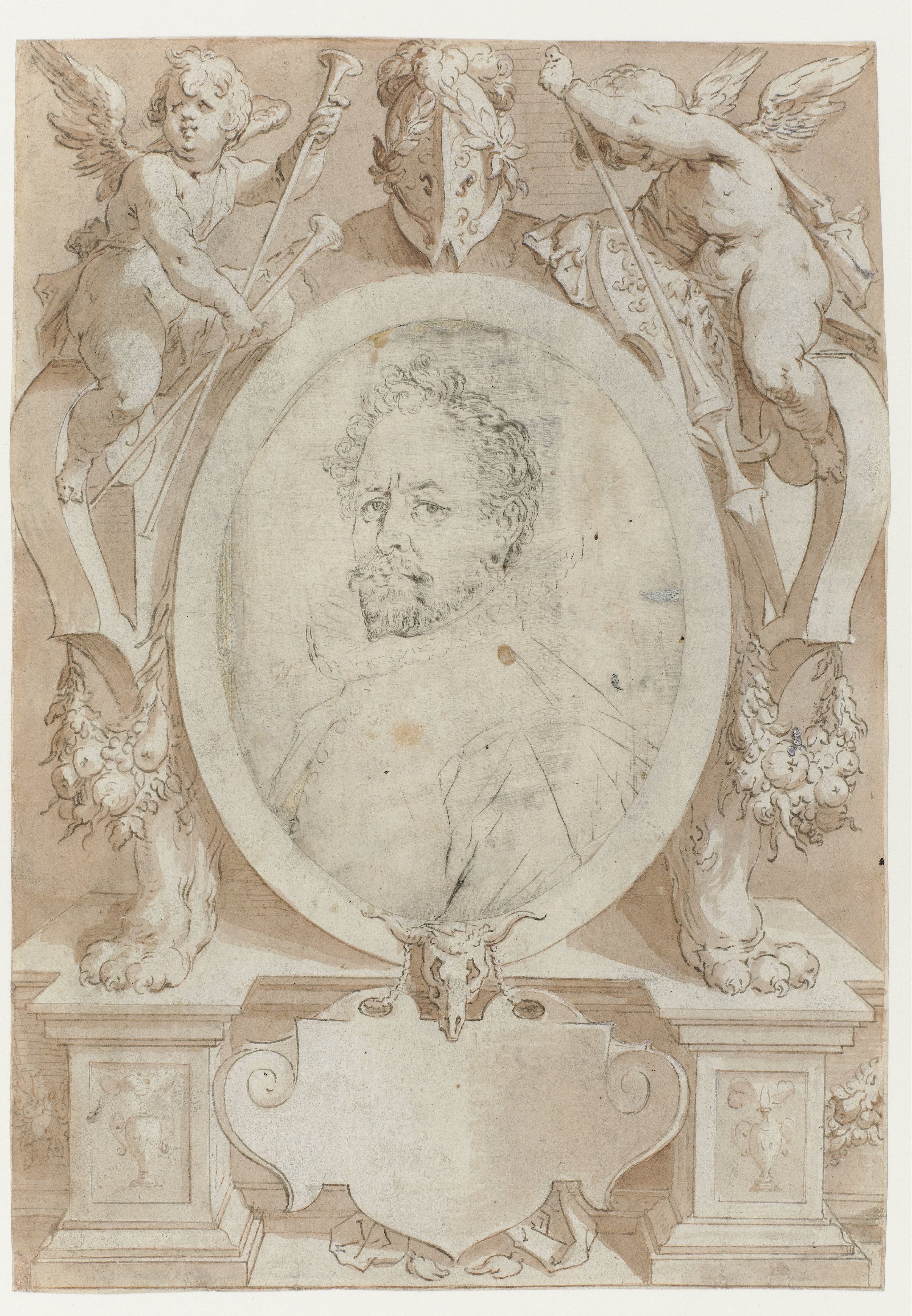 Portret van B. Spranger
