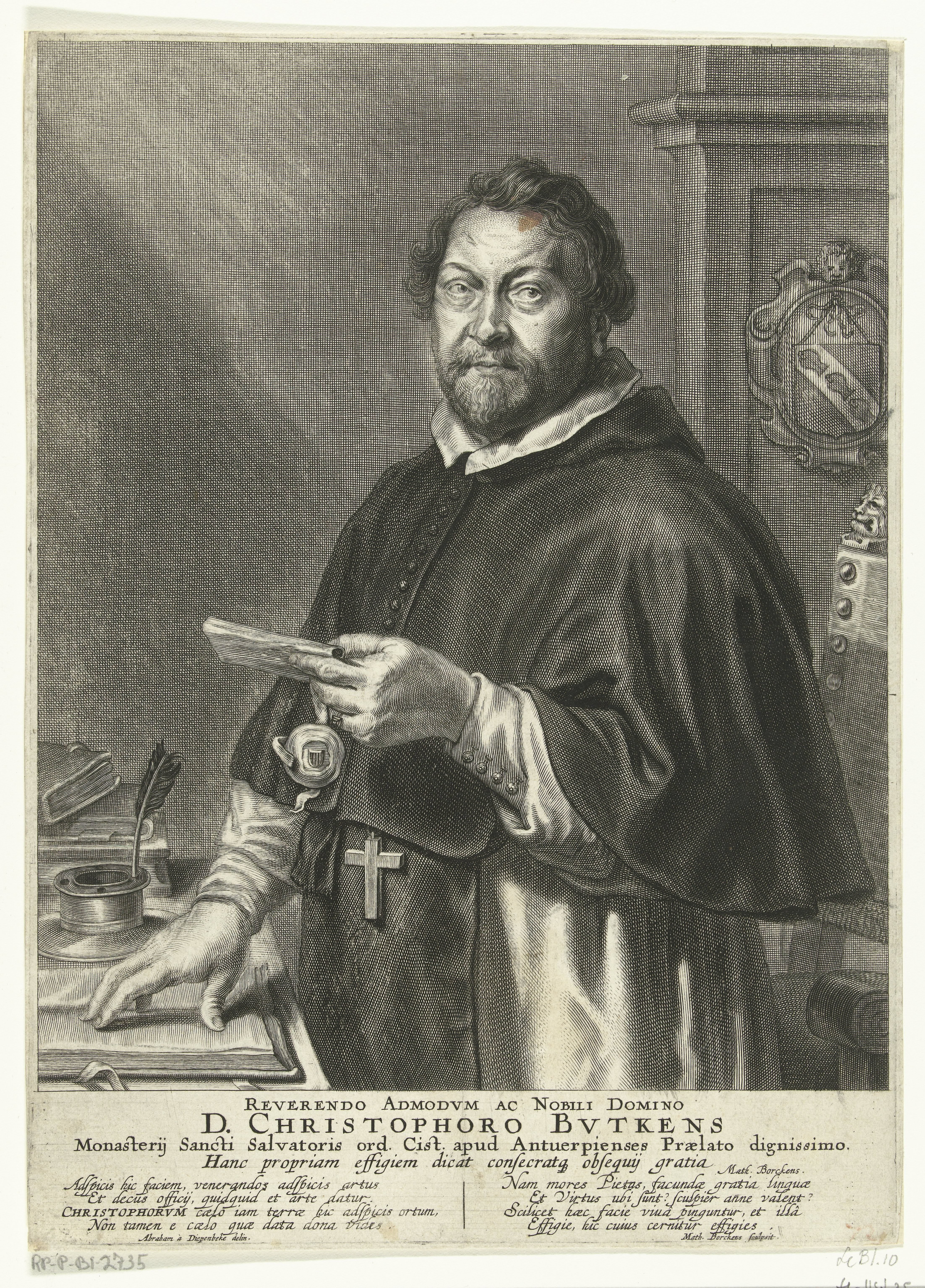 Portret van Christoph Butkens