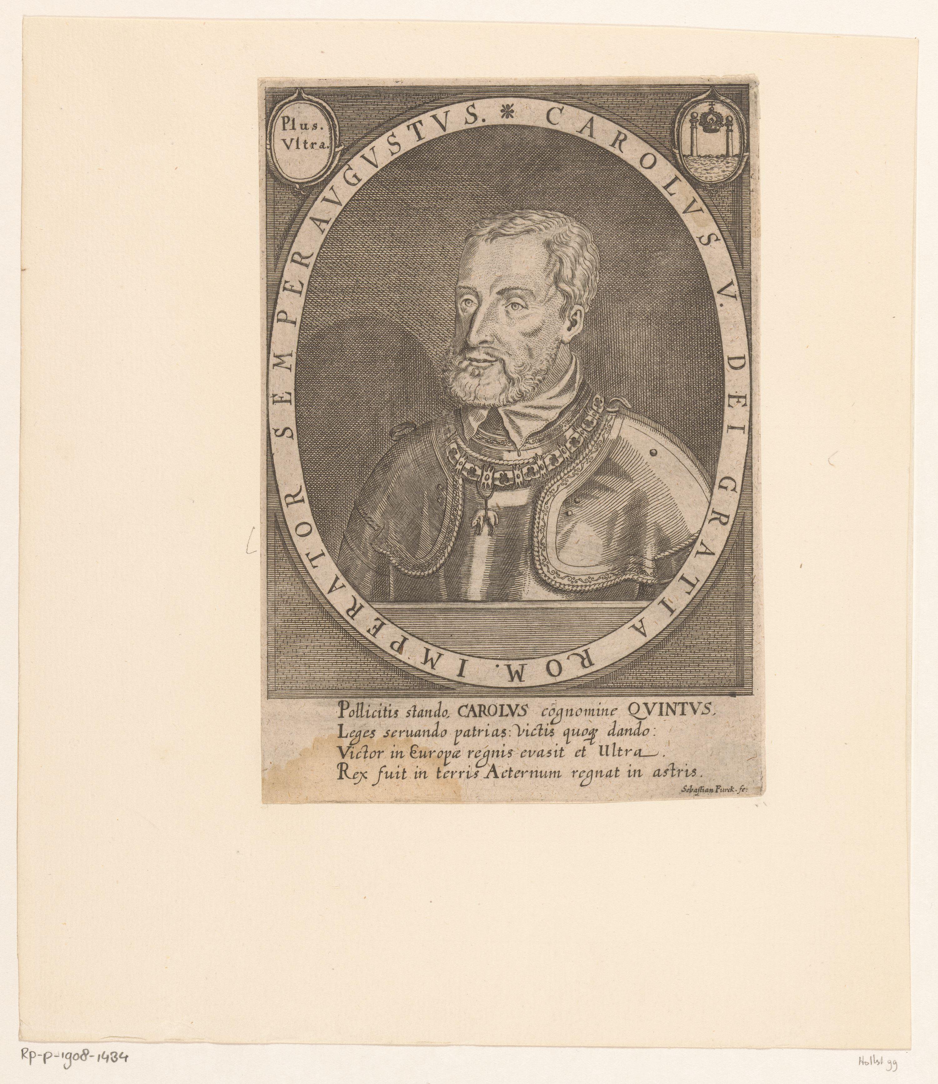 Portret van keizer Karel V