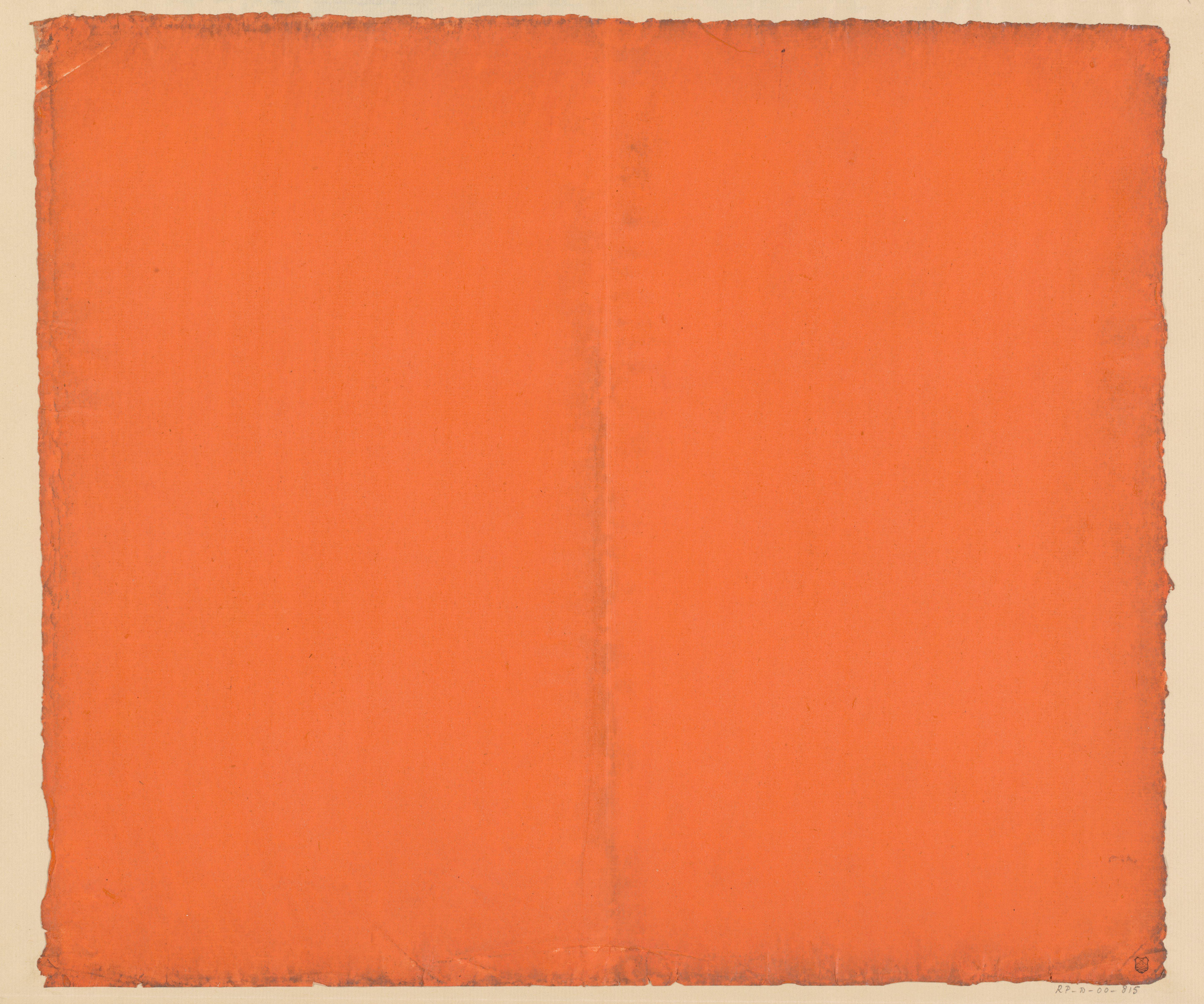 Effen oranje papier