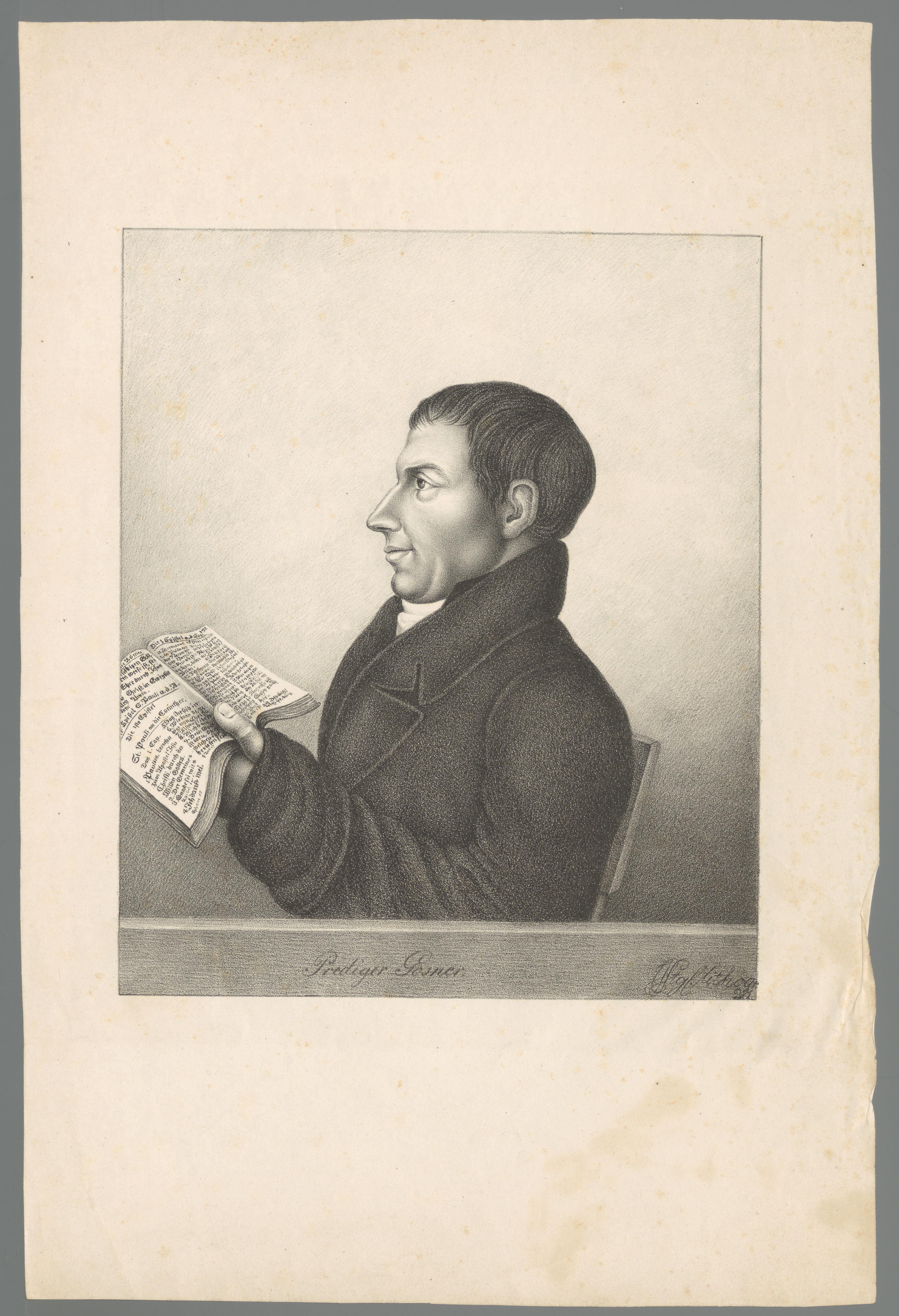 Portret van een onbekende man