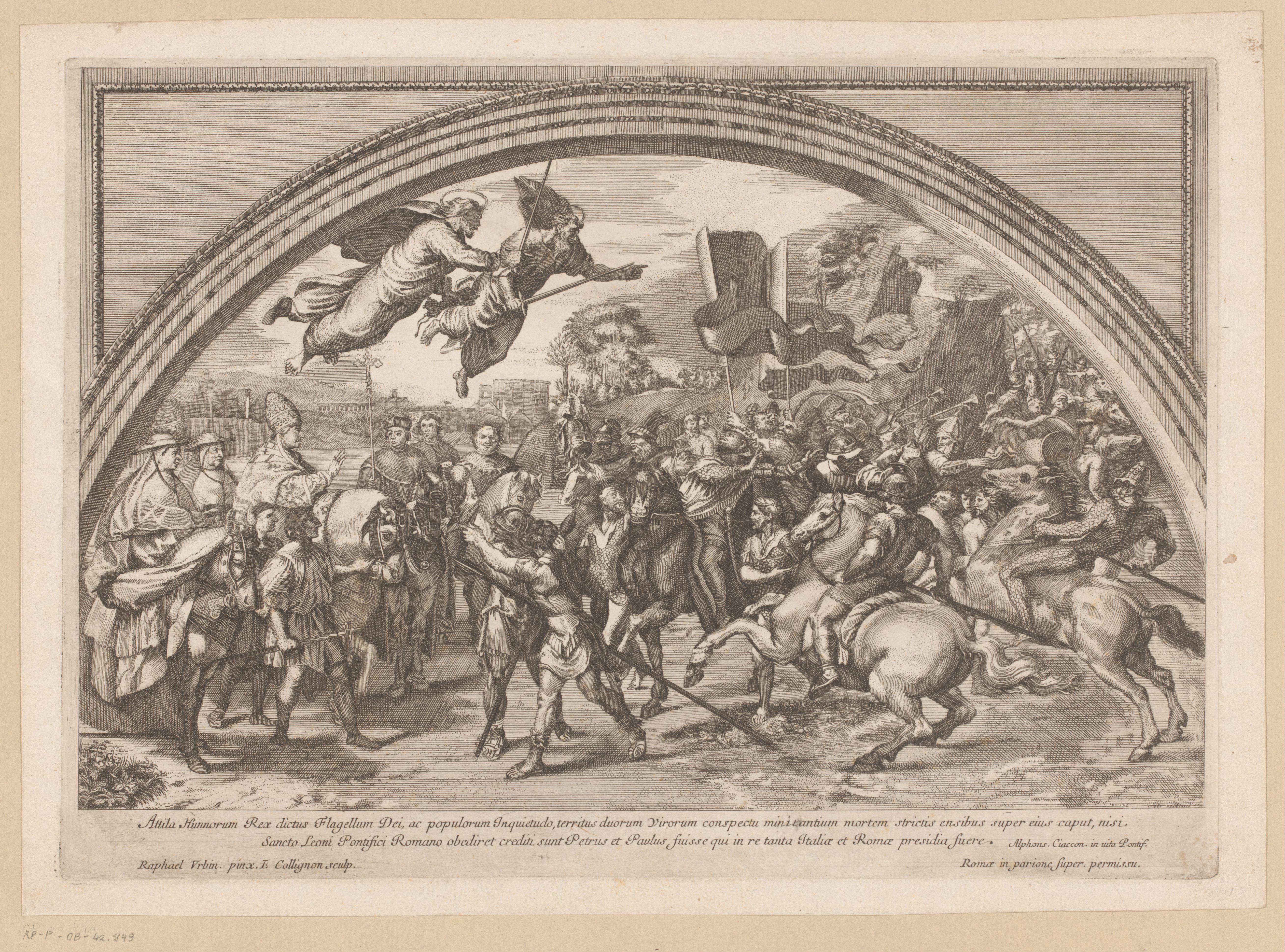 Ontmoeting tussen paus Leo I de Grote en Attila de Hun
