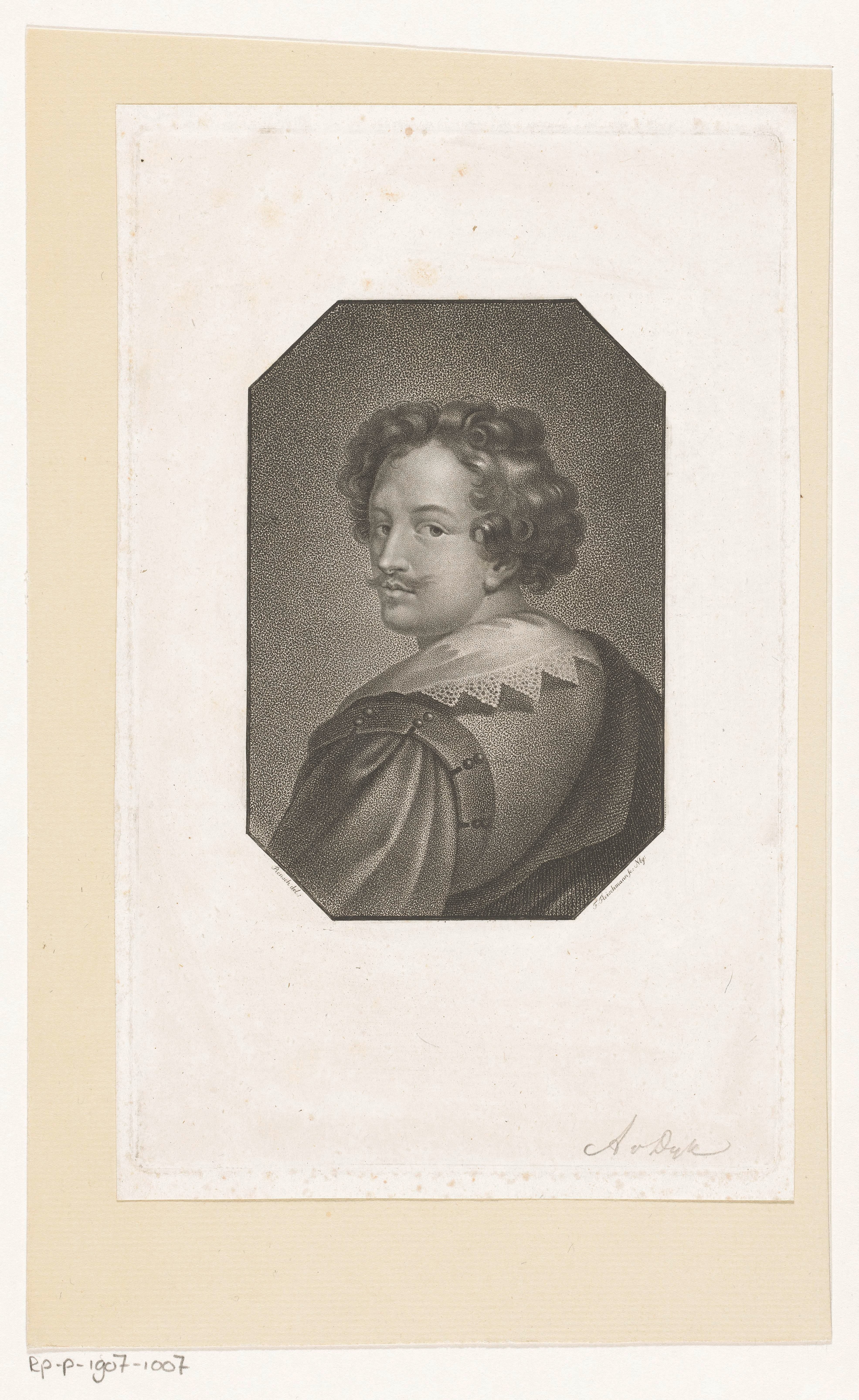 Portret van Anthony van Dyck