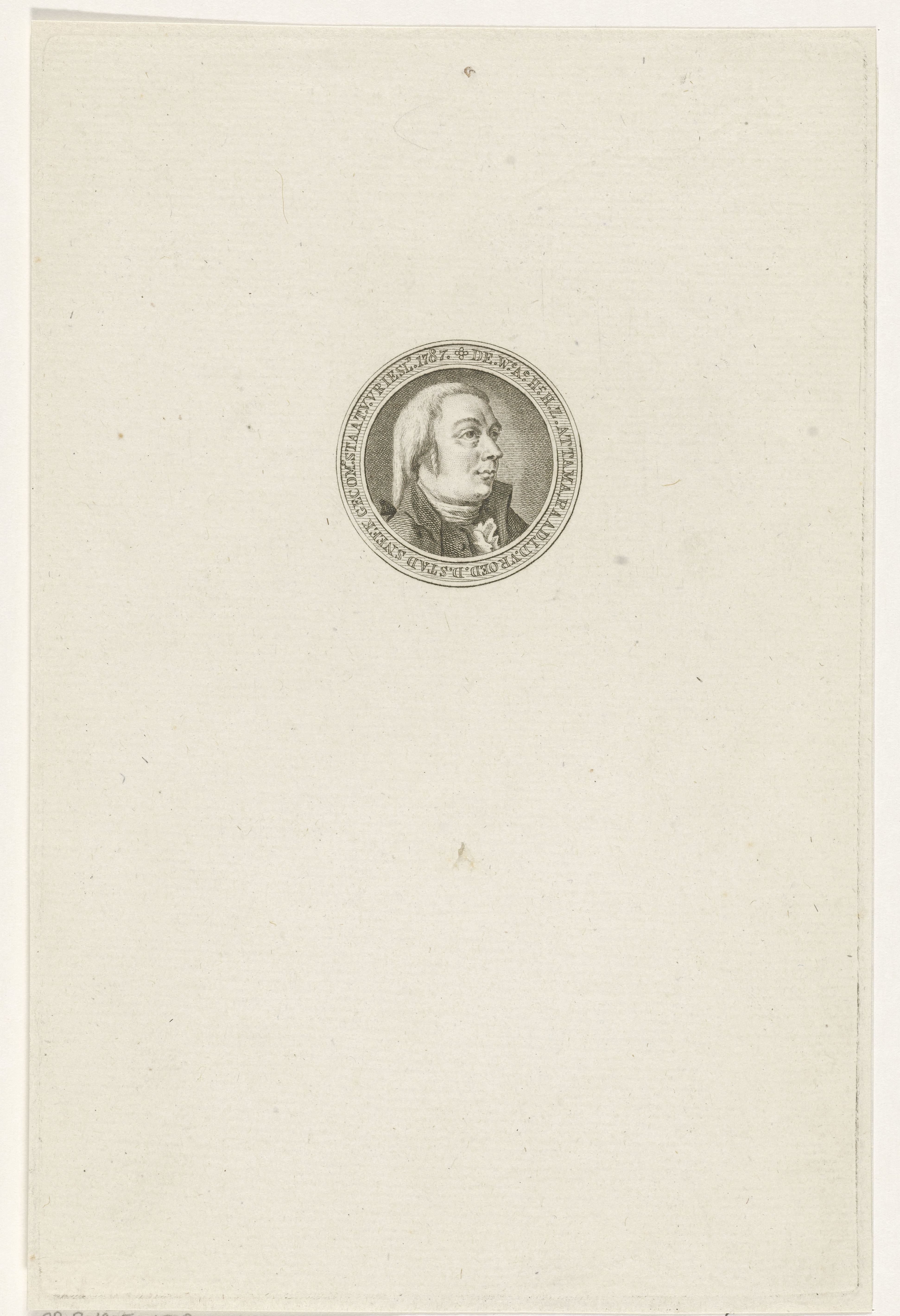 Portret van H.Z. Attama