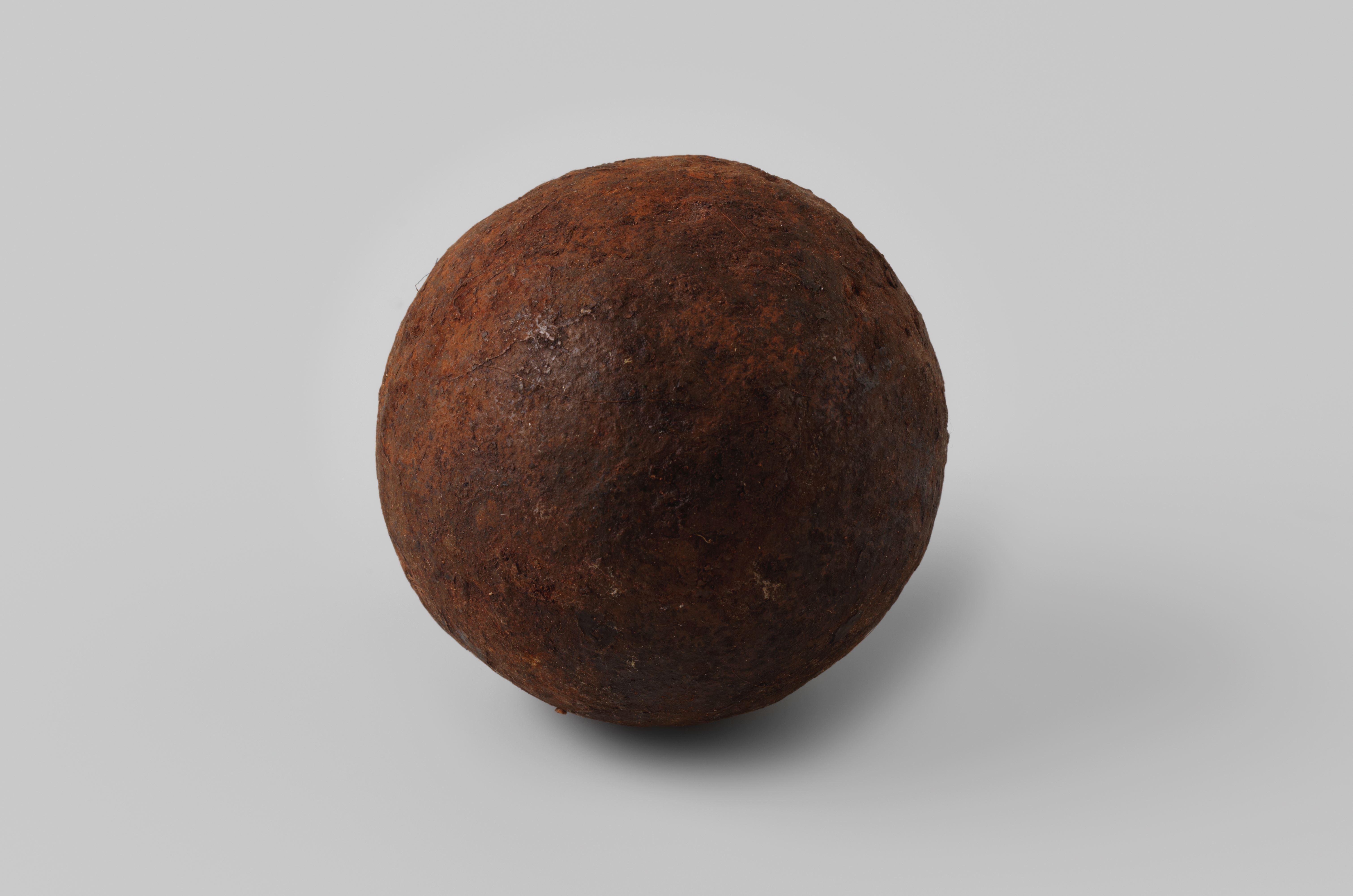 Cannonball from the wreck of the Dutch East Indiaman Hollandia