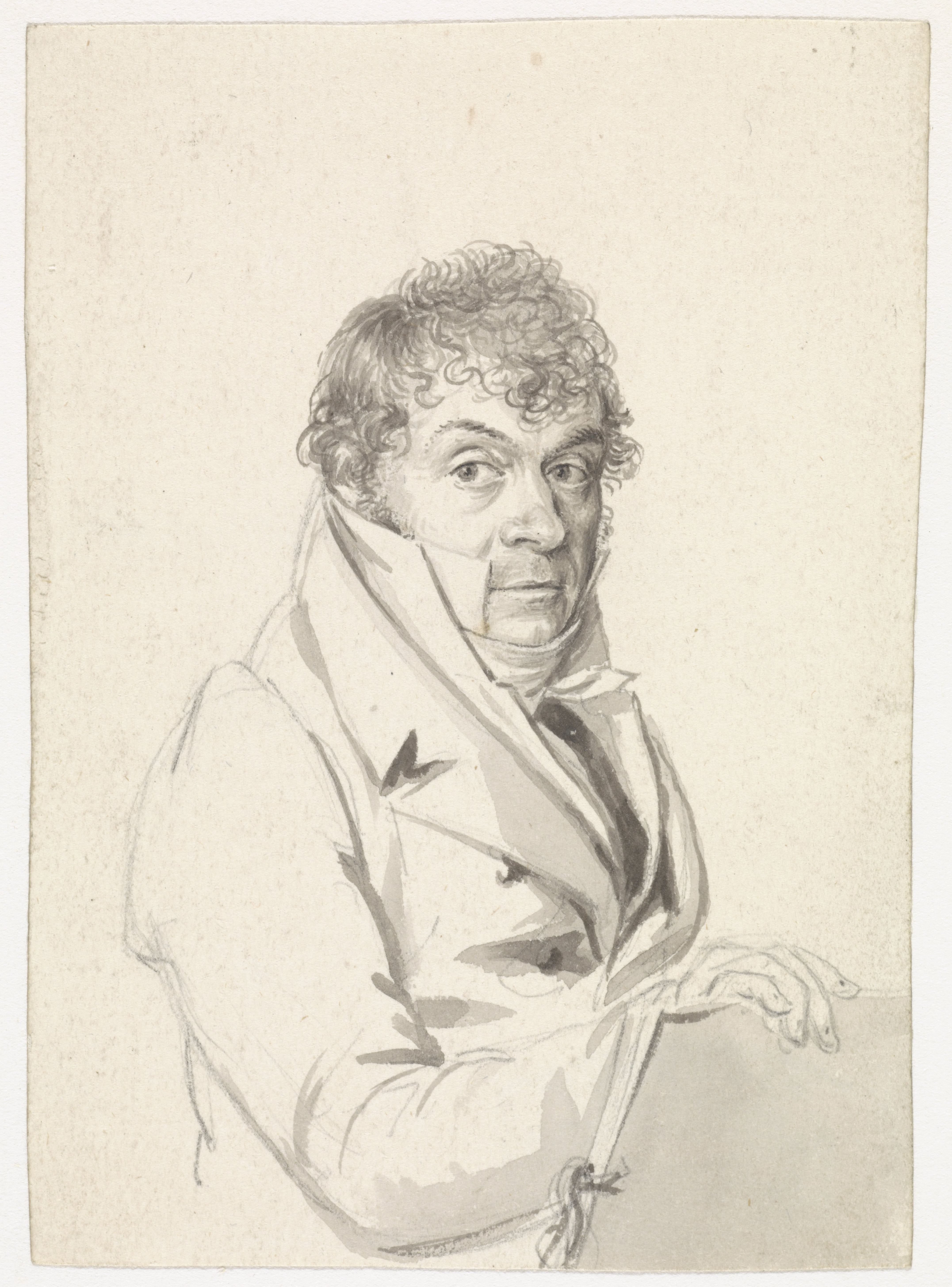 Portret van André Burnier
