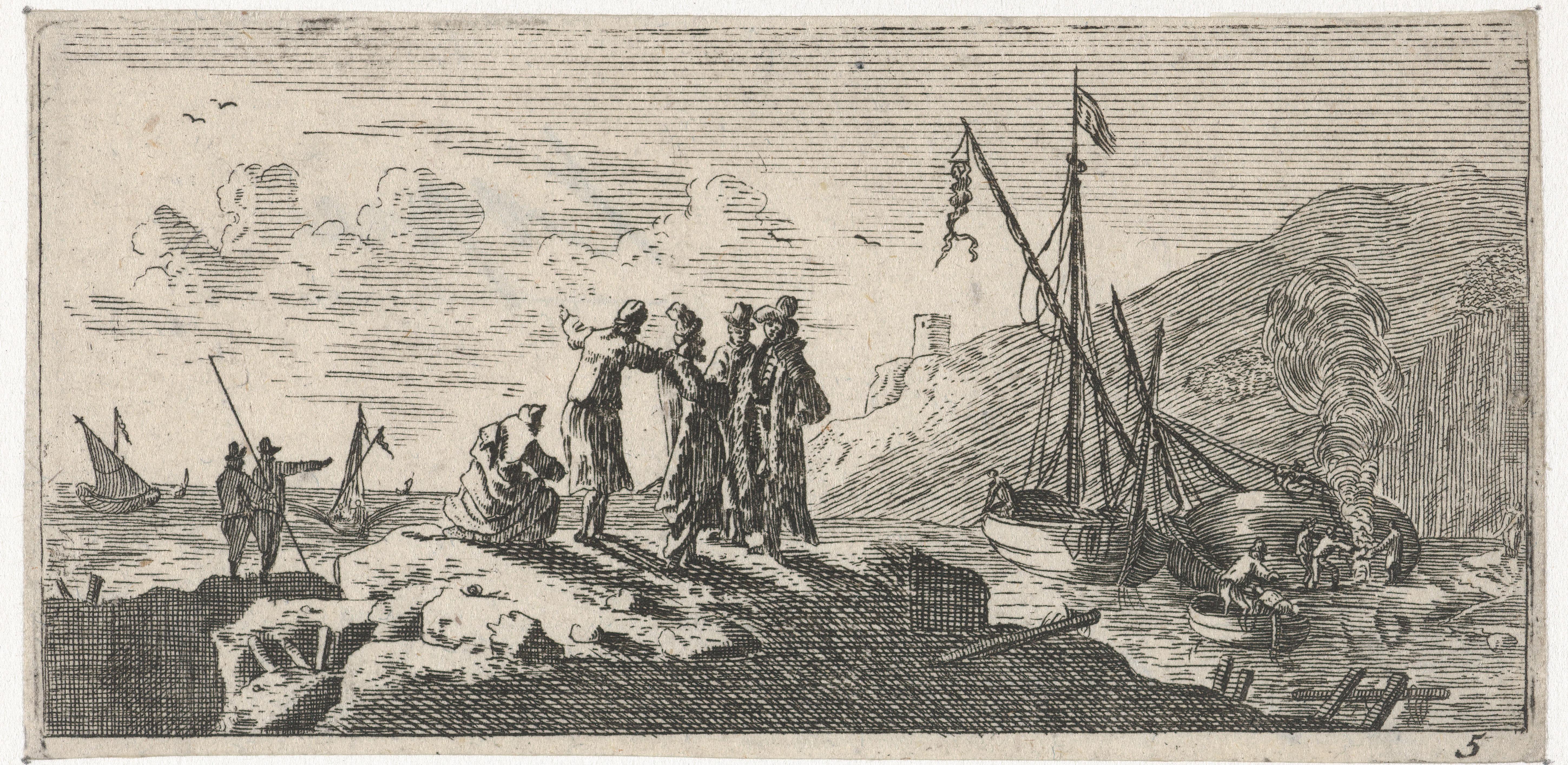 Ingang van de rede van Texel