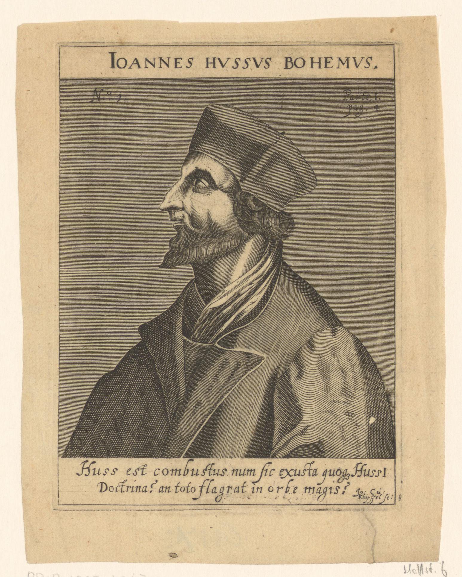 Portret van Johannes Hus