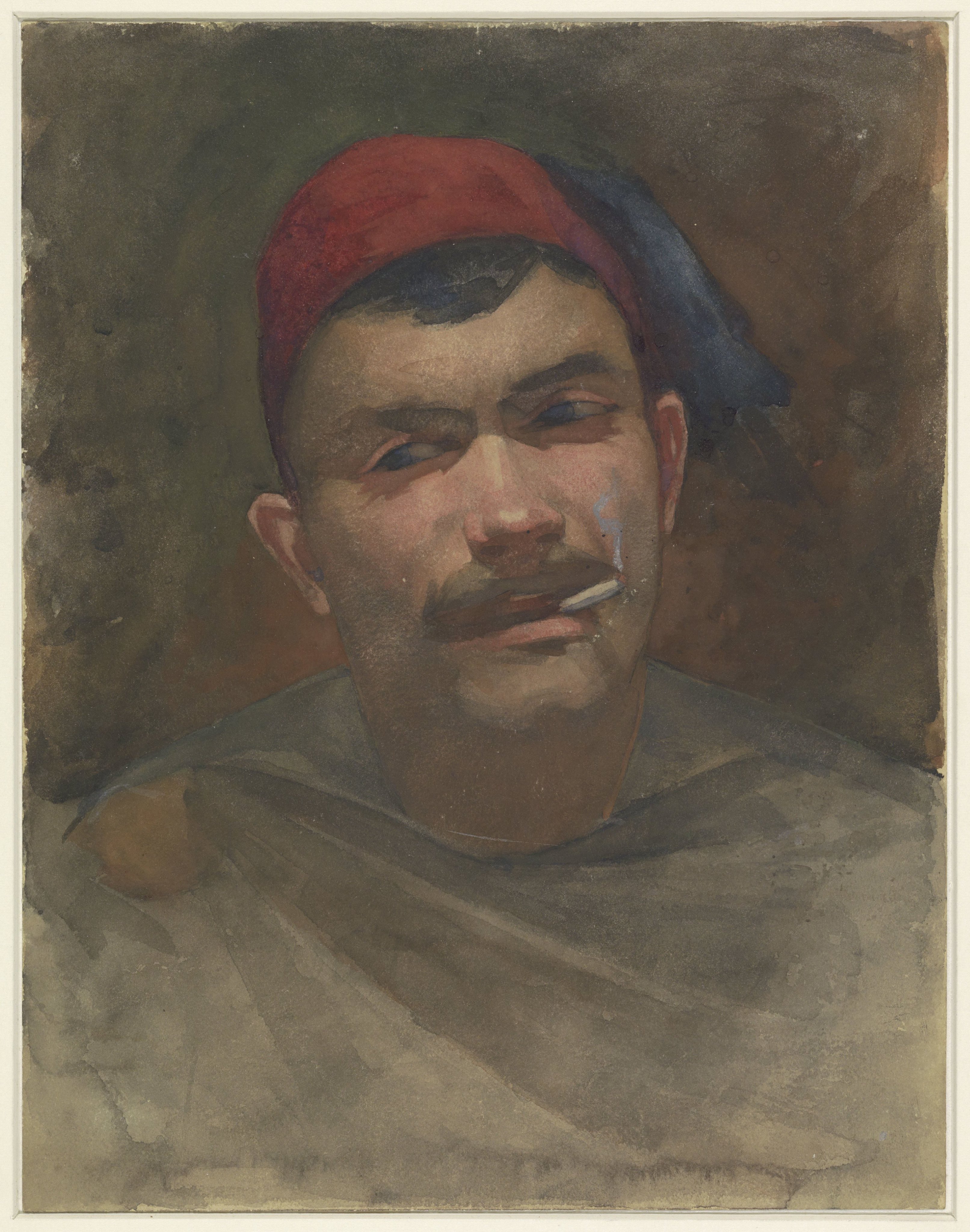 Zelfportret van Pieter Florentius Nicolaas Jacobus Arntzenius