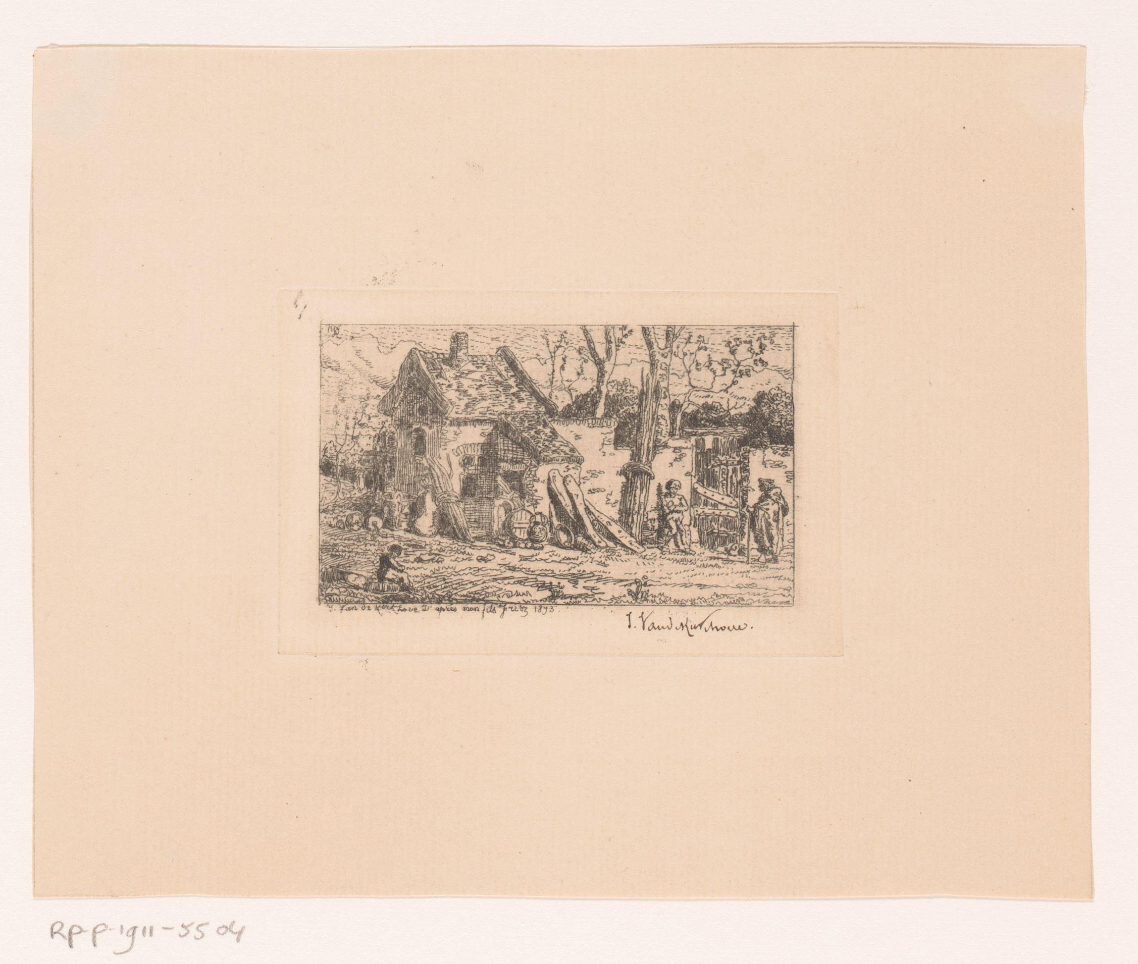 Huis in het landschap