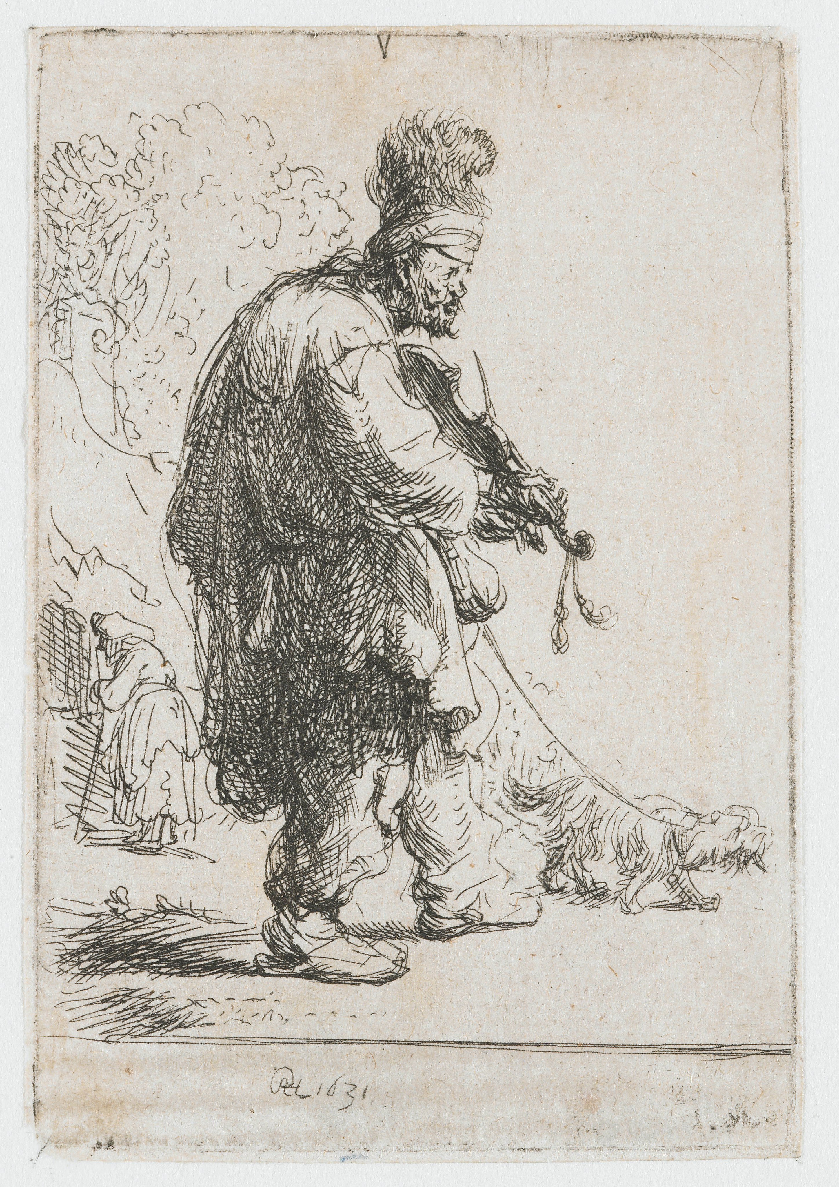 The blind fiddler