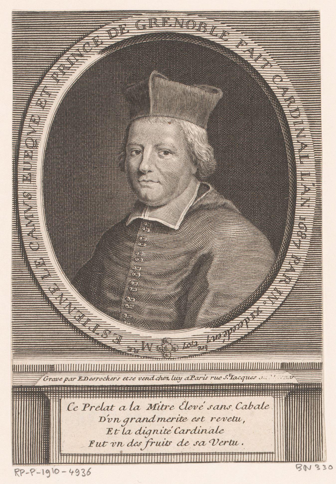 Portret van Étienne Le Camus
