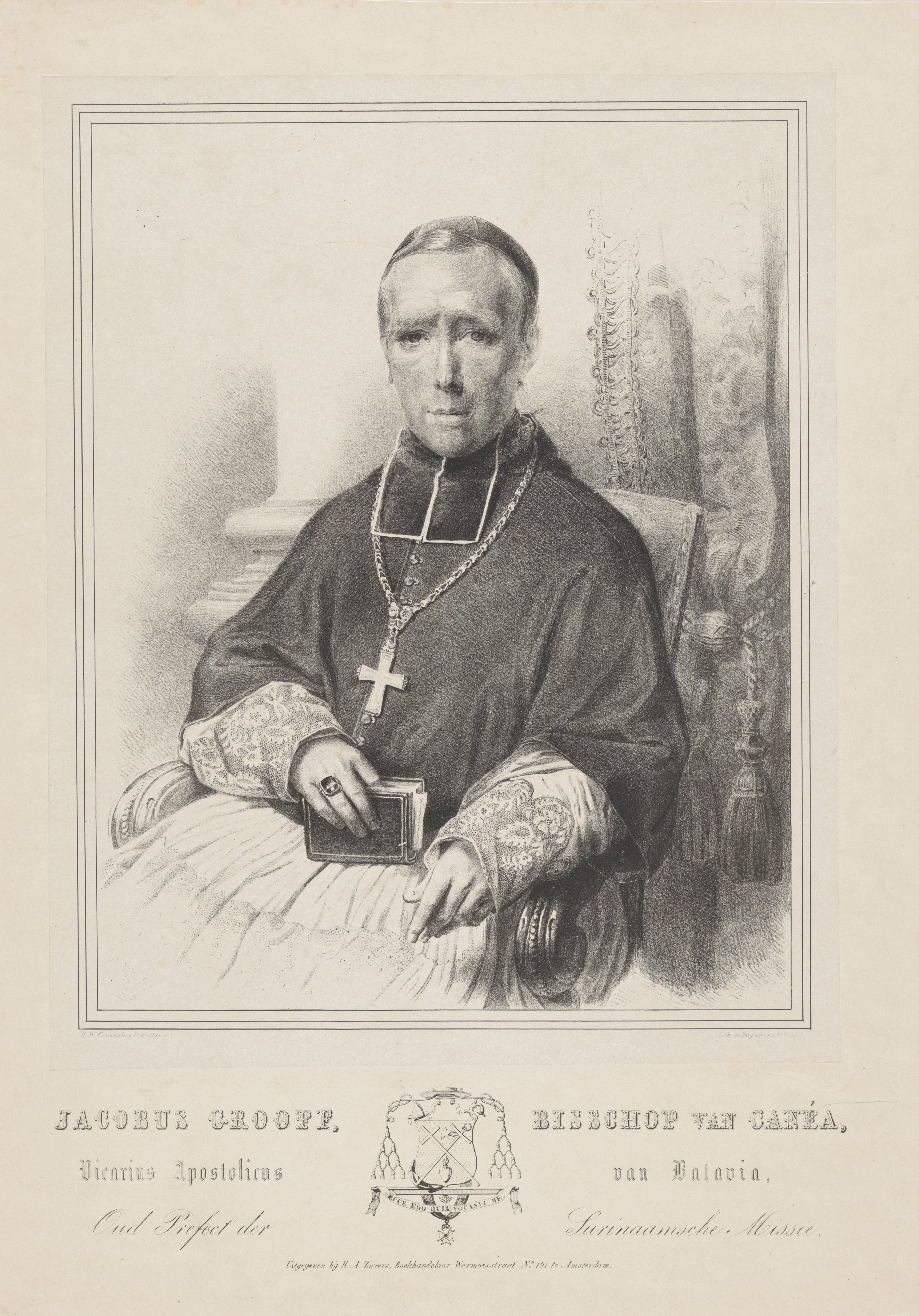 Portret van bisscop Jacobus Grooff