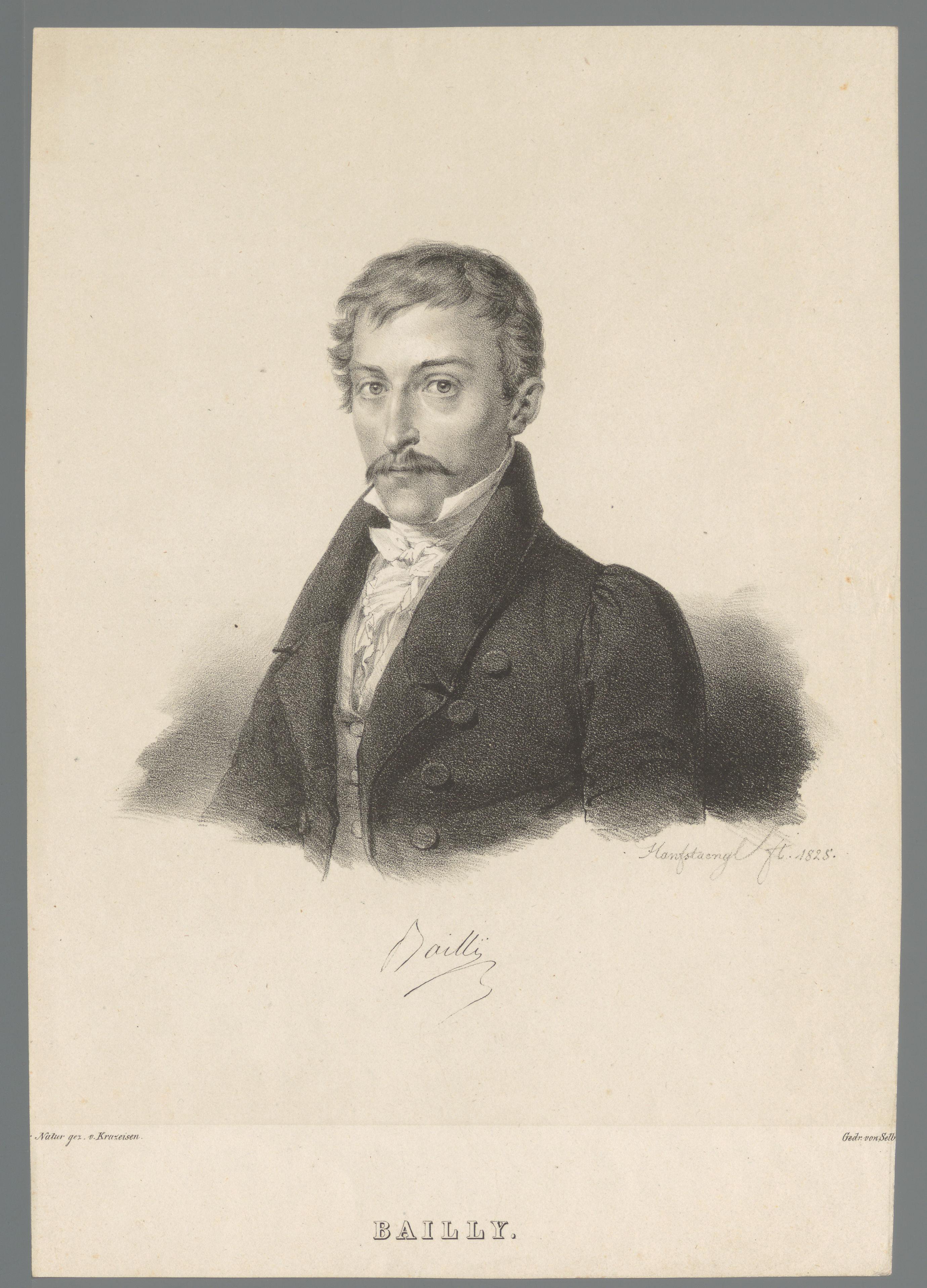 Portret van Bailly