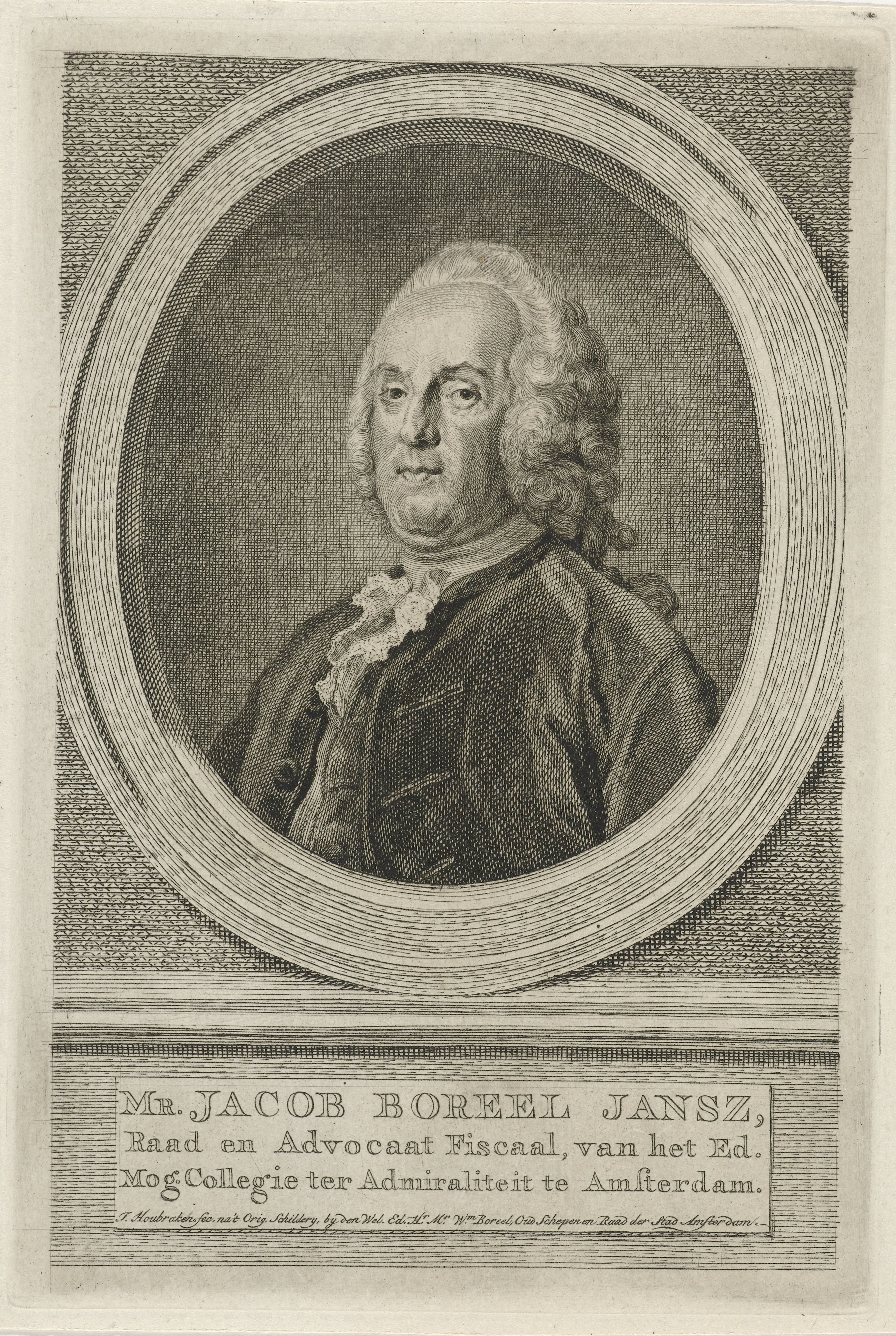 Portret van Jacob Boreel