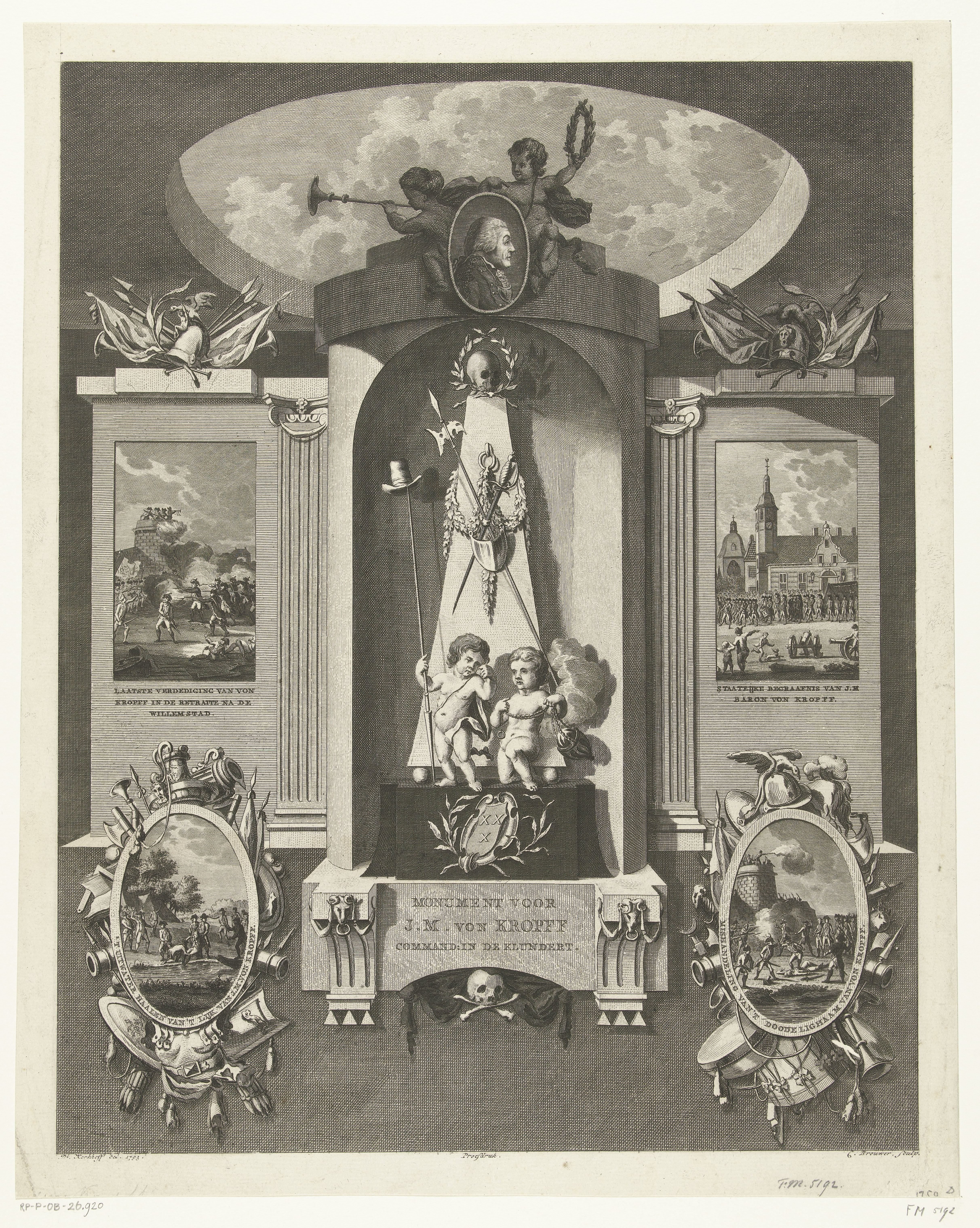 Monument voor Joachim Maurits von Kropff