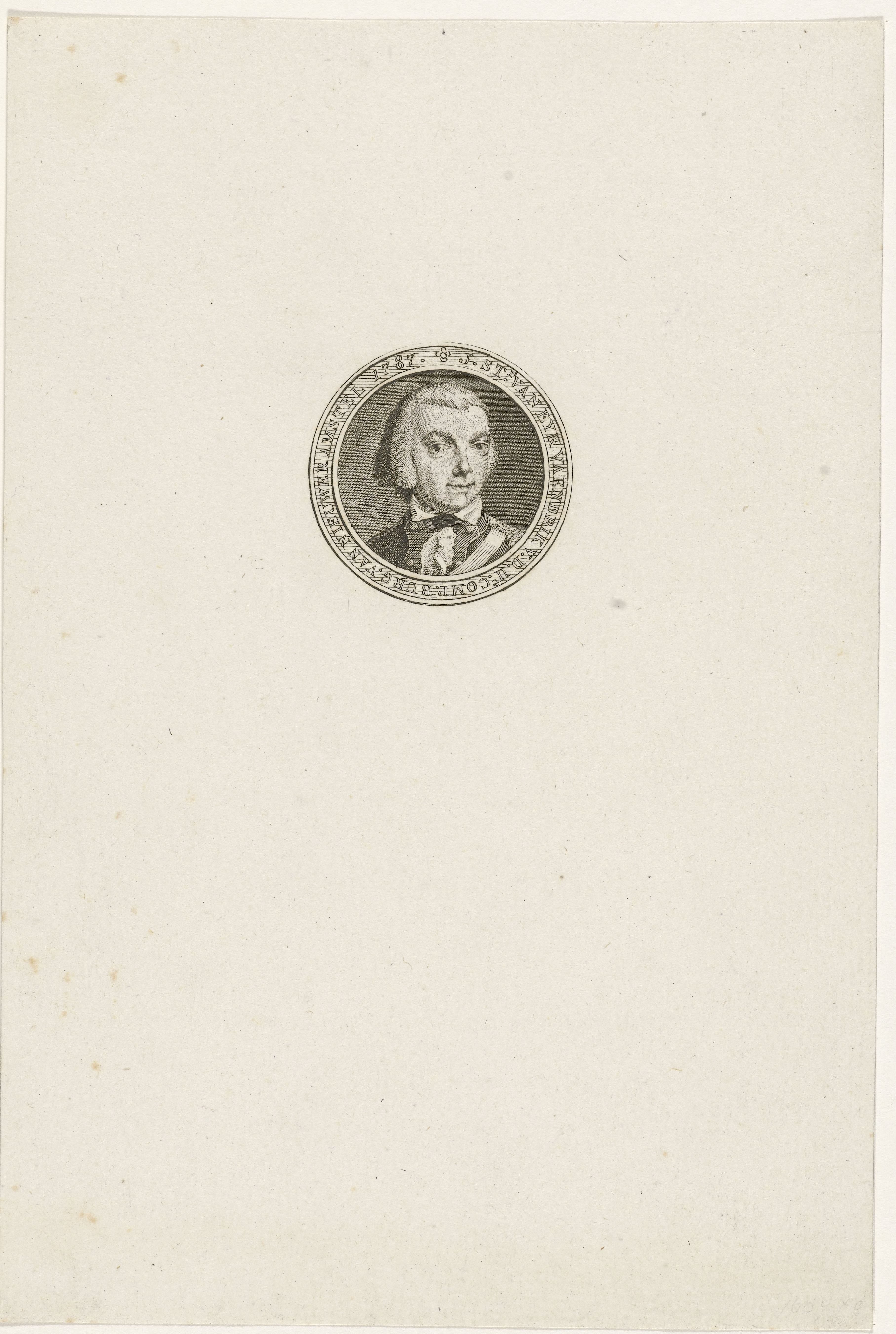 Portret van Jan Stockelaar van Eyk