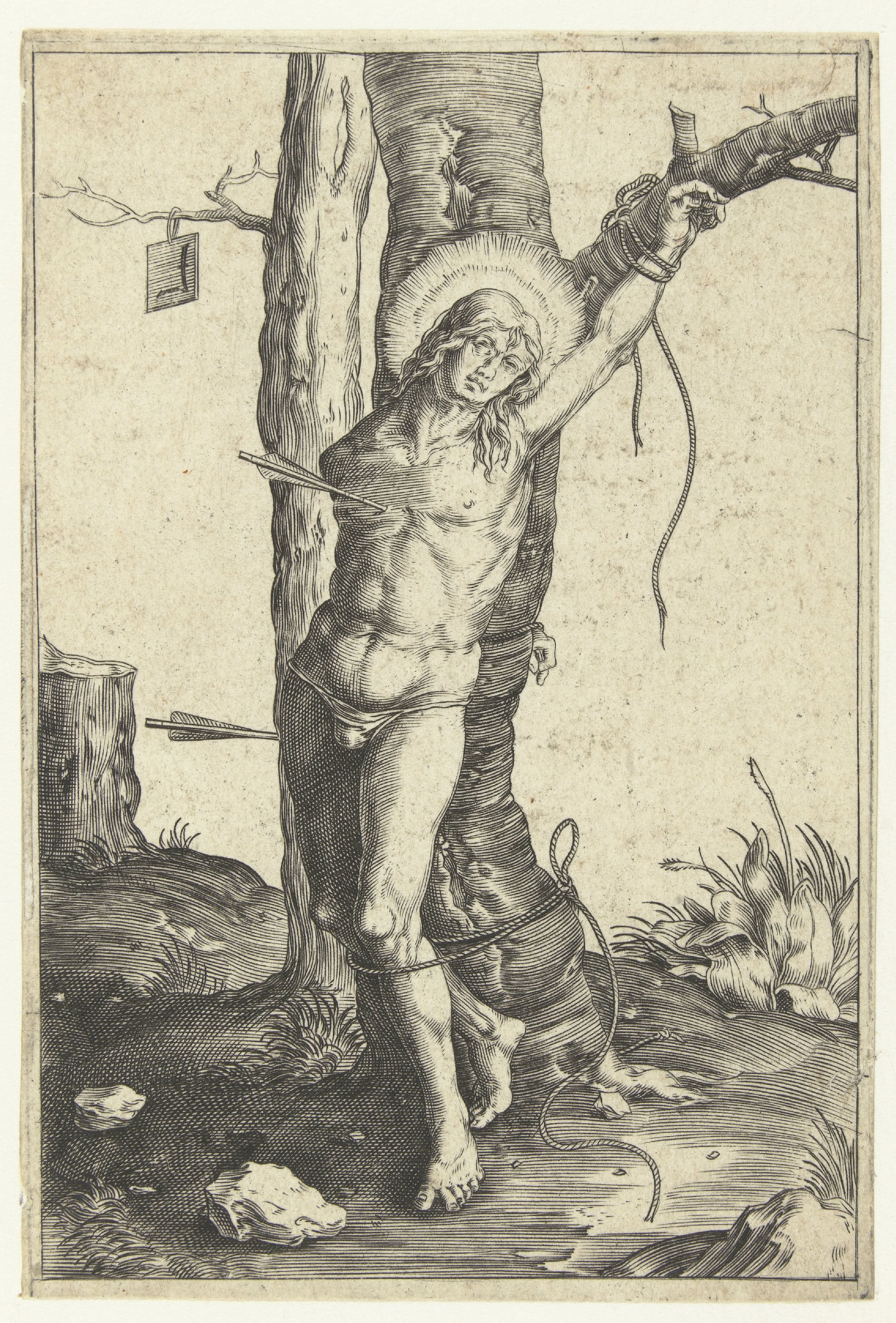 De heilige Sebastiaan