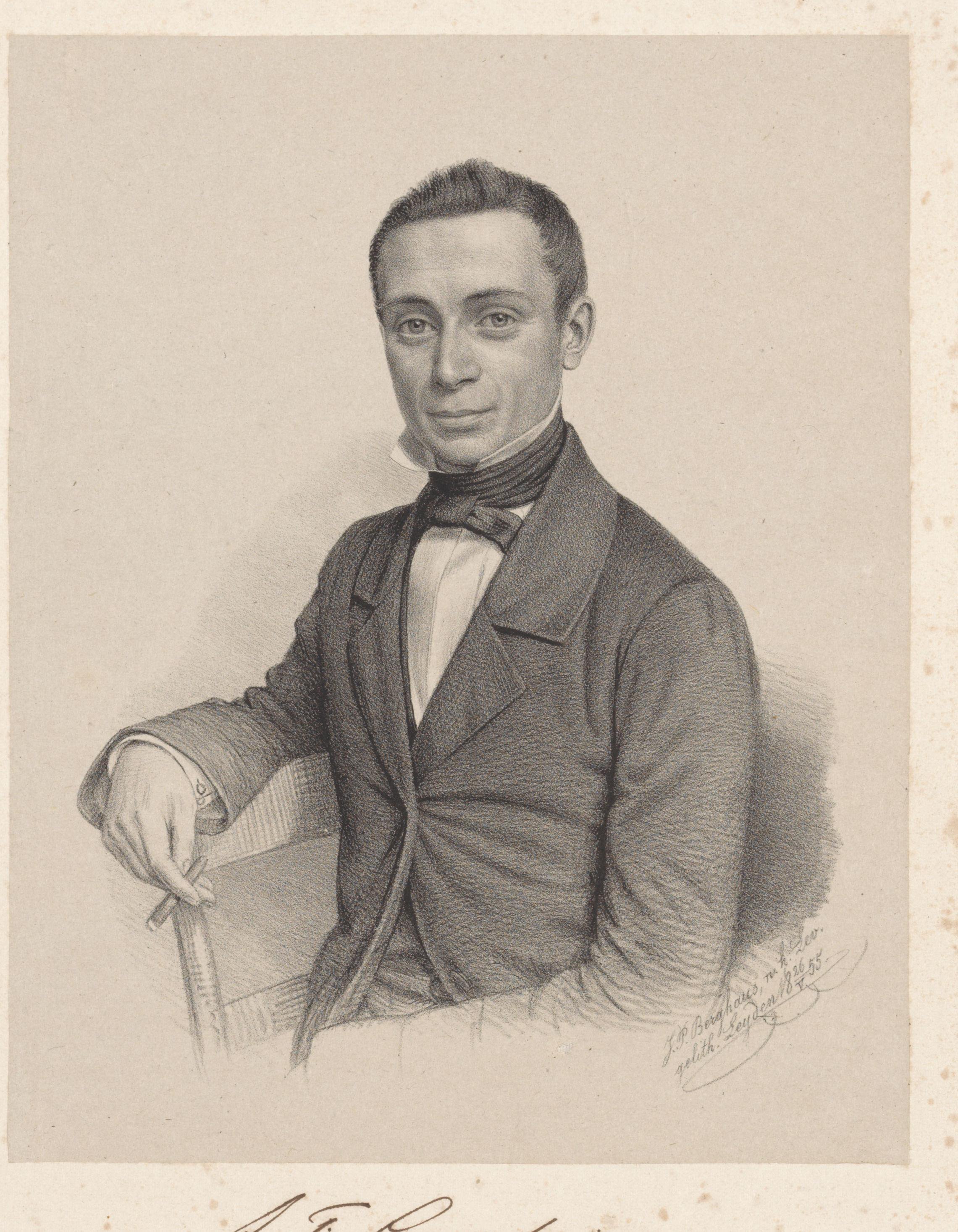 Portret van A.F. Goudriaan