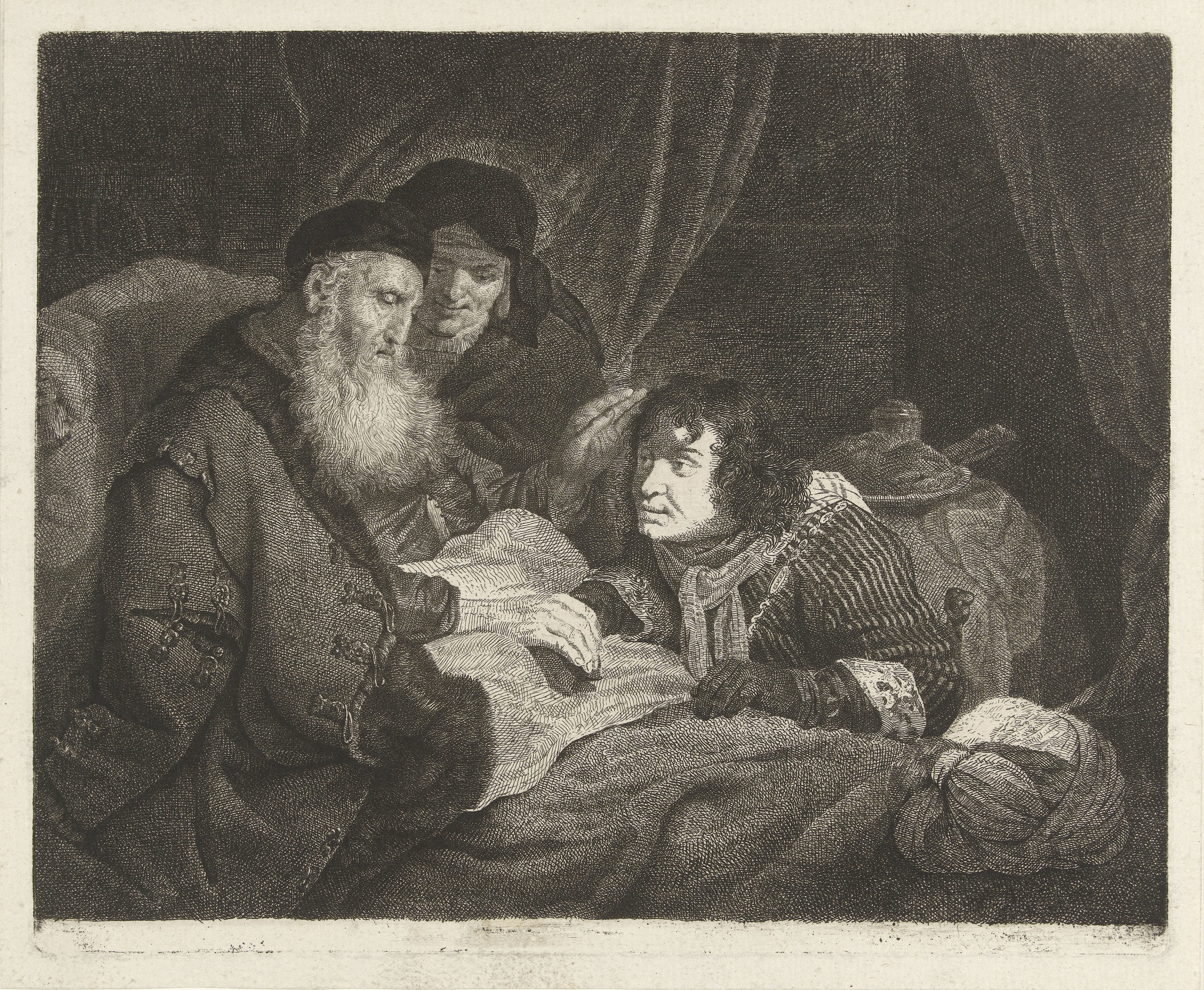 Isaak zegent Jakob