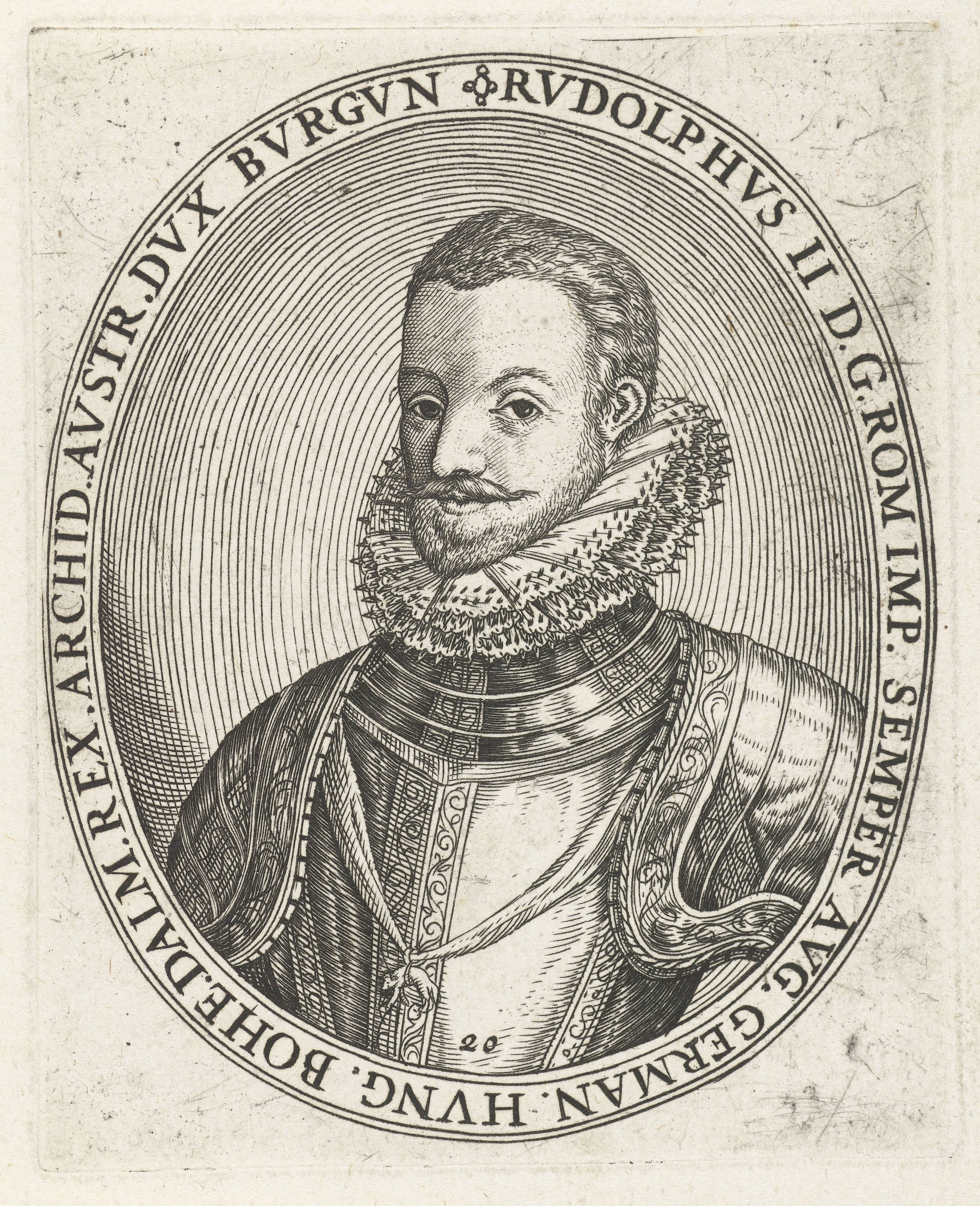 Portret van Rudolf II van Habsburg