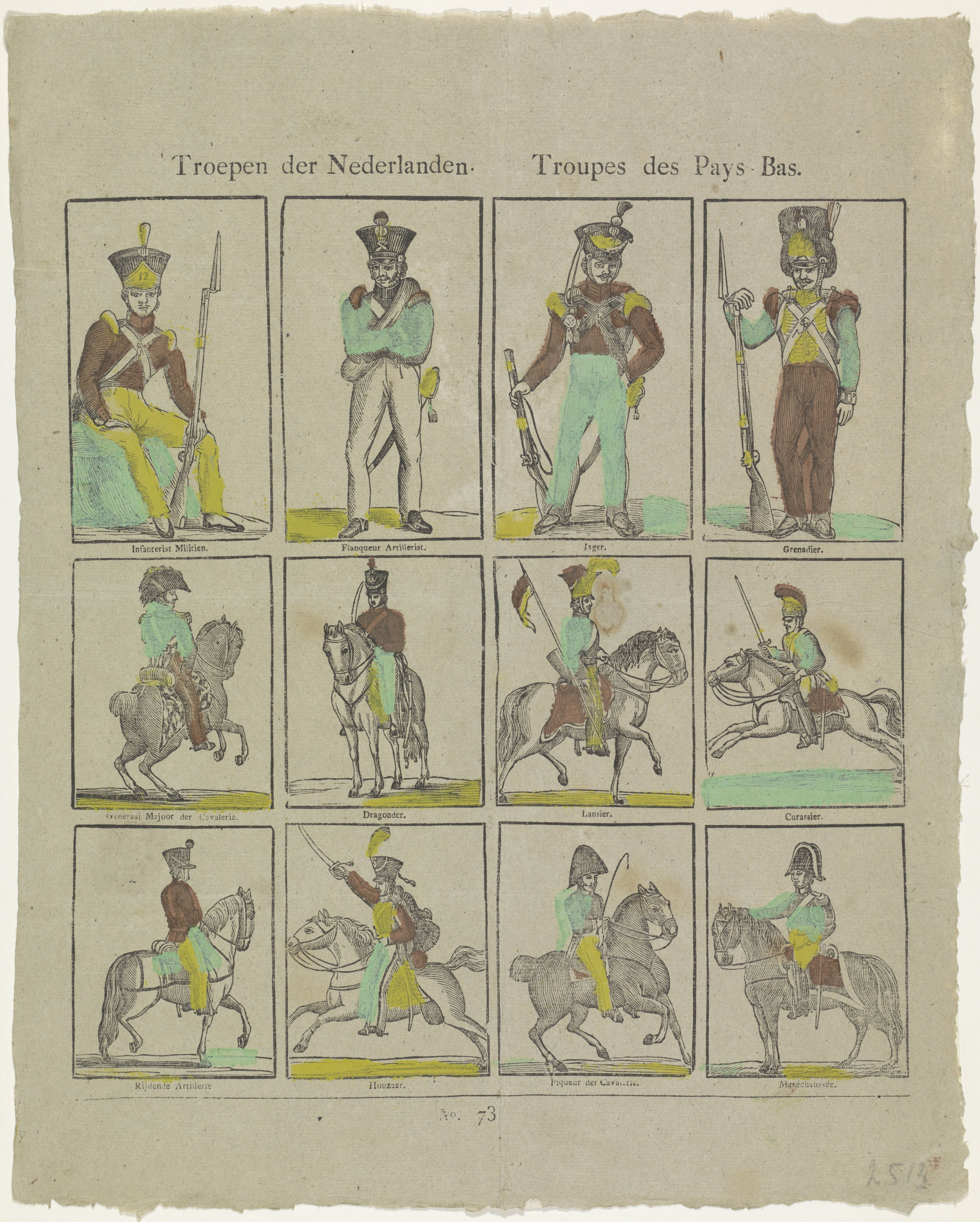 Troepen der Nederlanden / Troupes des Pays-Bas