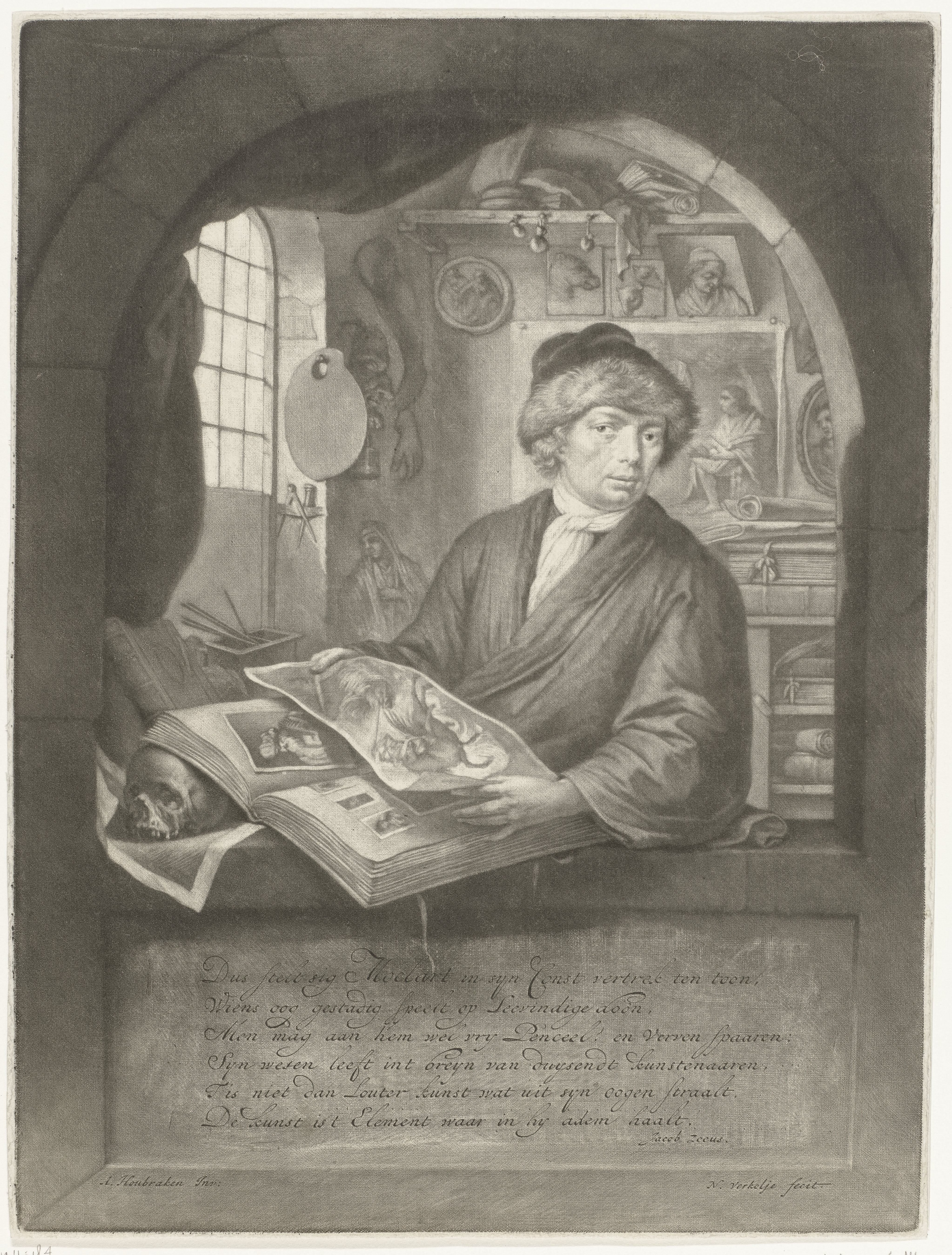 Portret van Jacob Moelaert