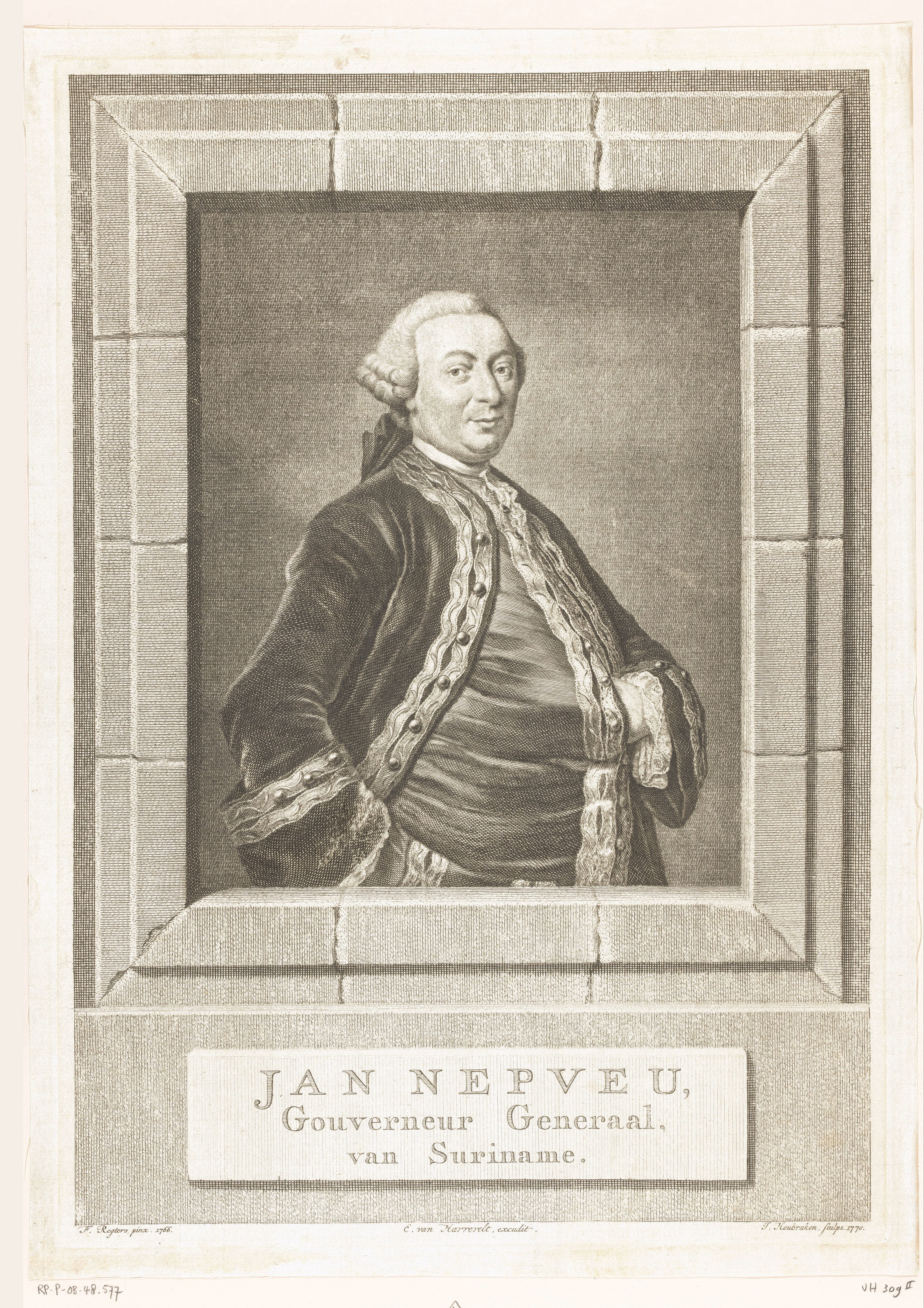 Portret van Jan Nepveu