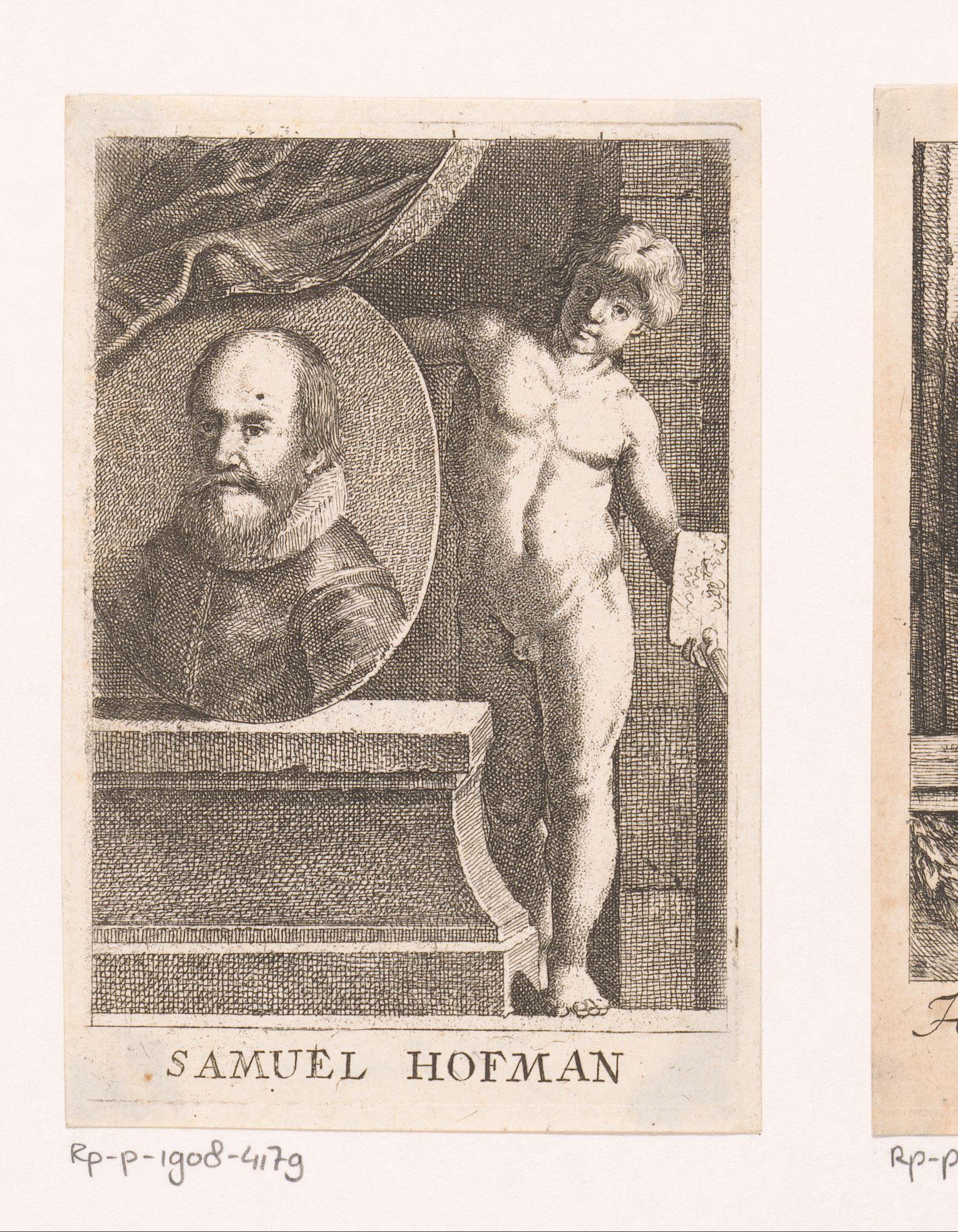 Portret van Samuel Hofmann