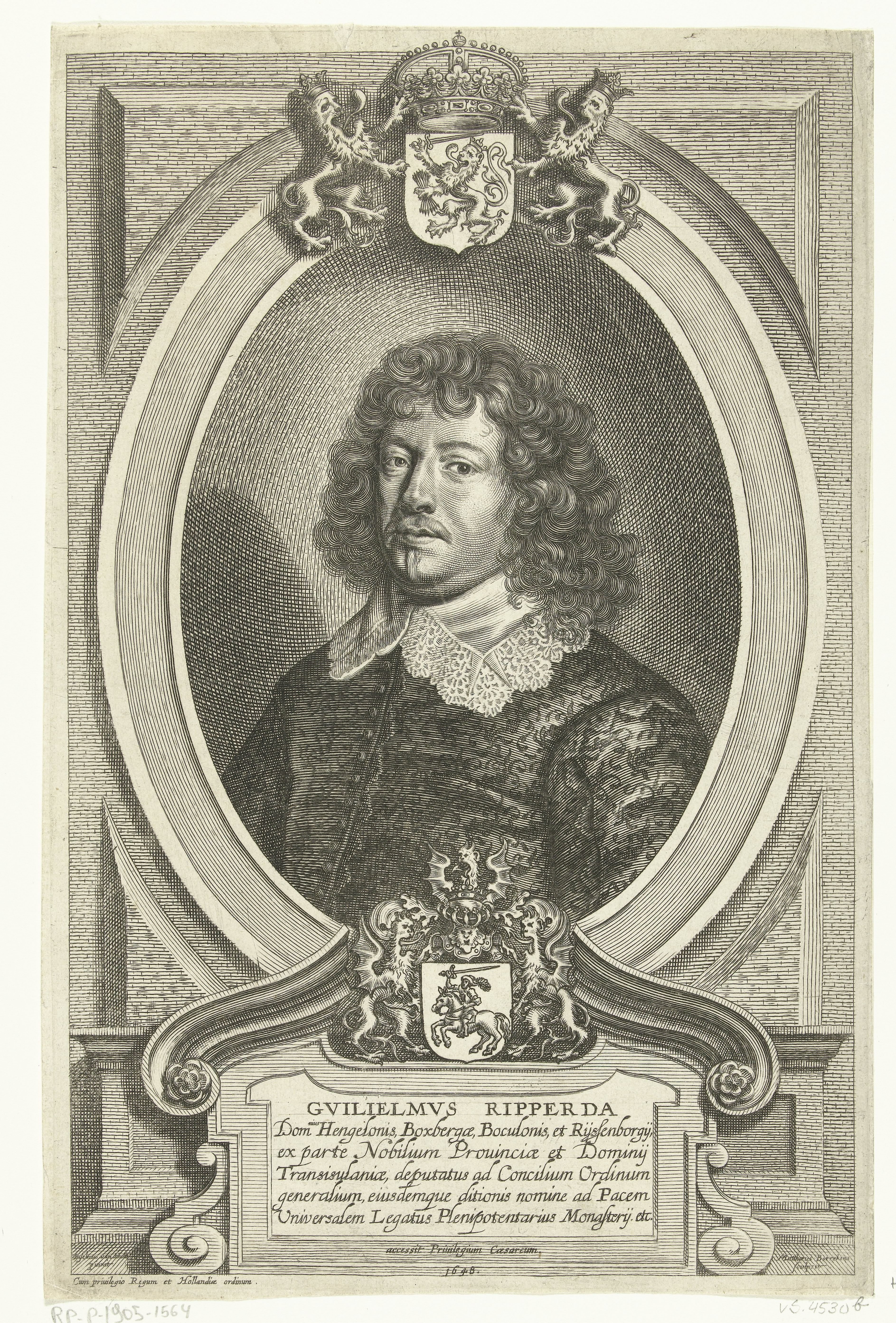 Portret van Willem Ripperda