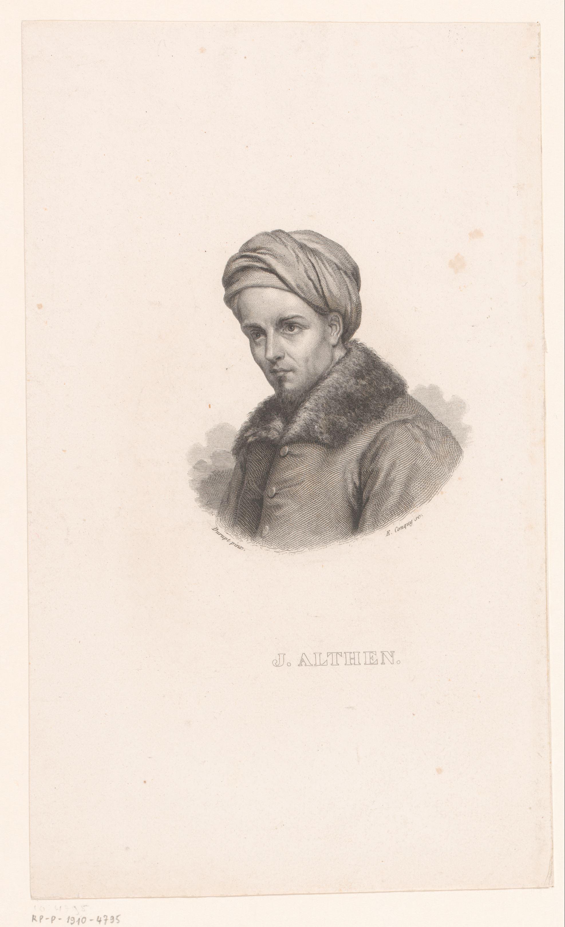 Portret van Jean Althen