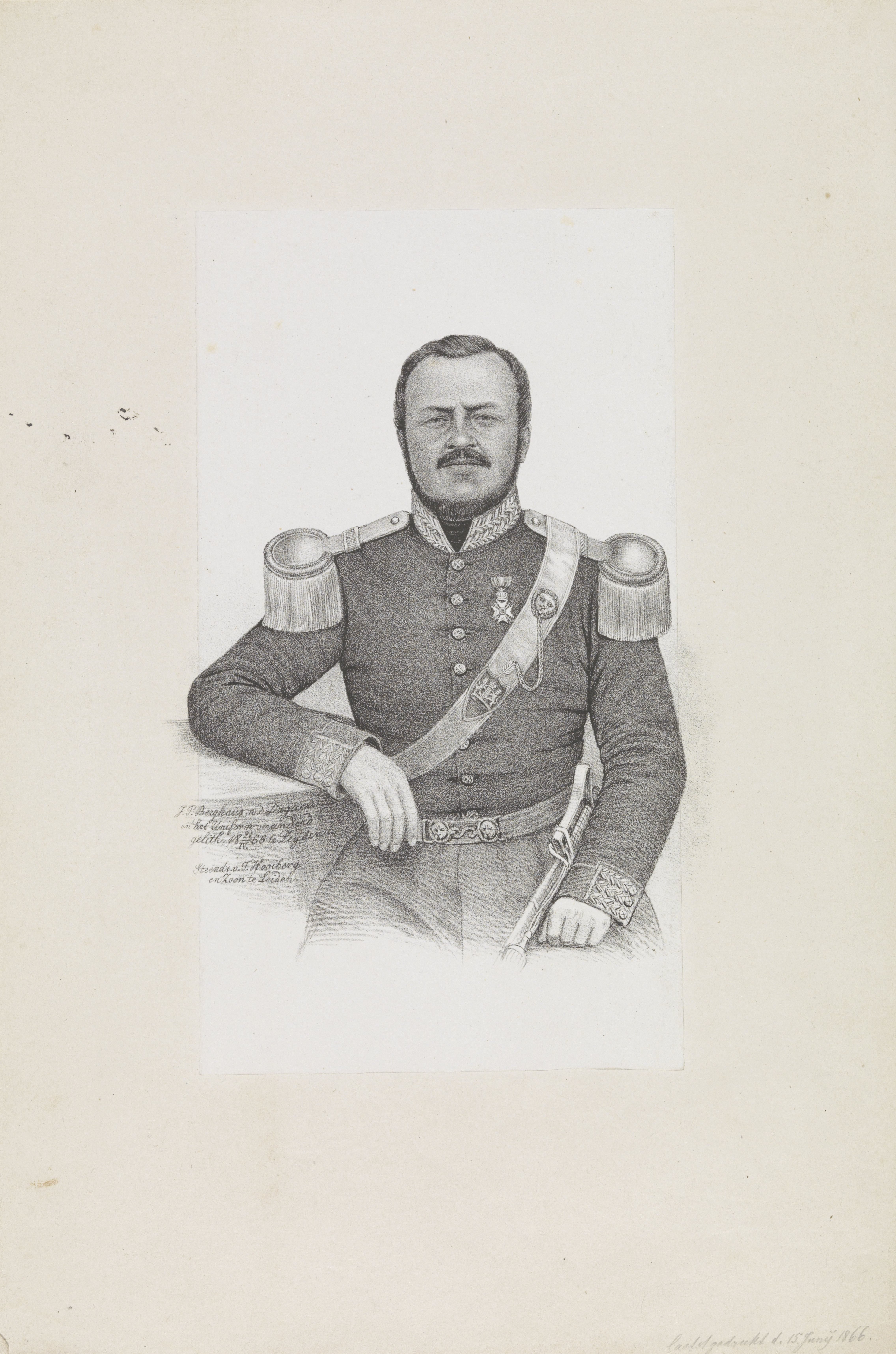 Portret van een onbekende man