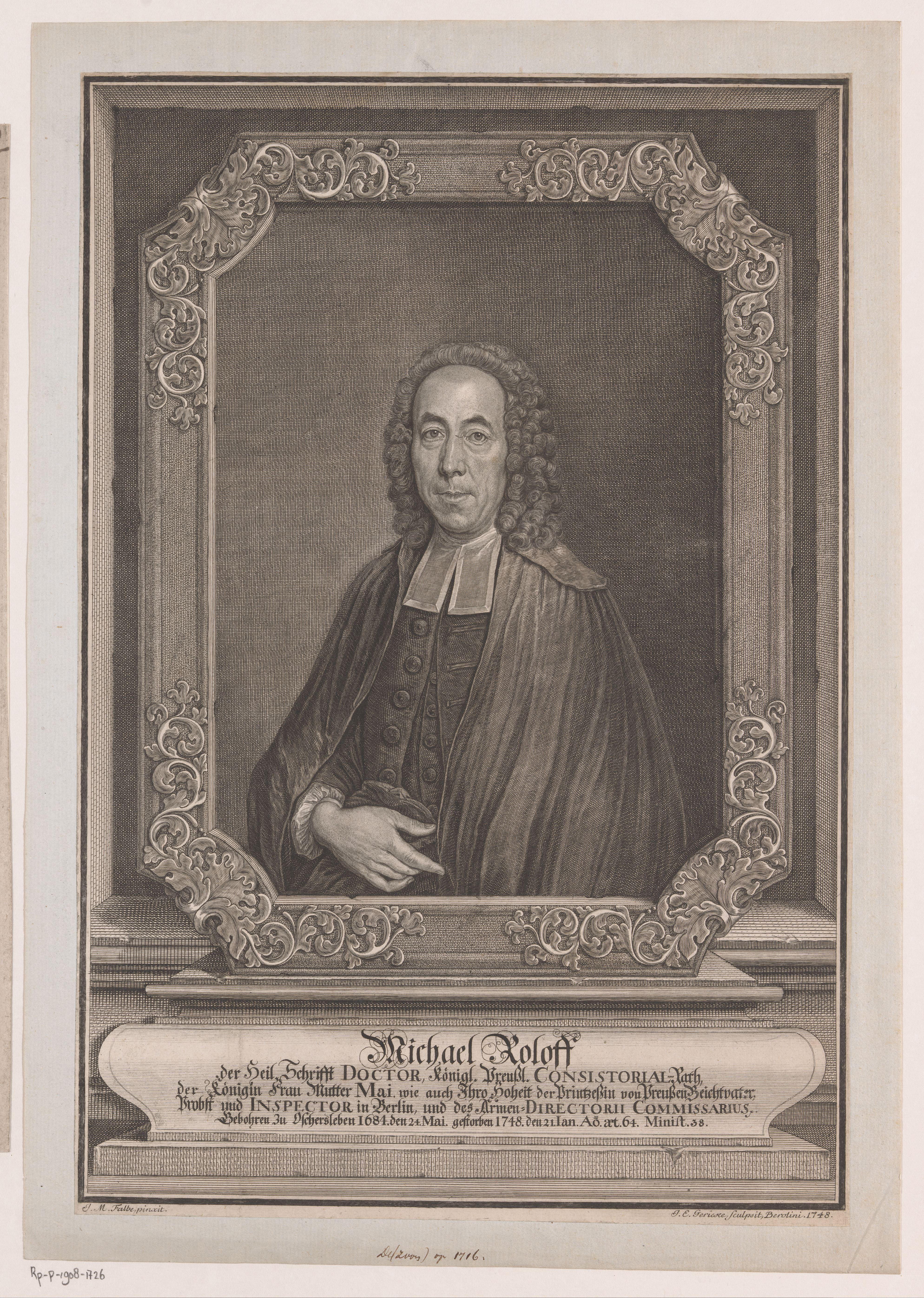 Portret van Michael Roloff