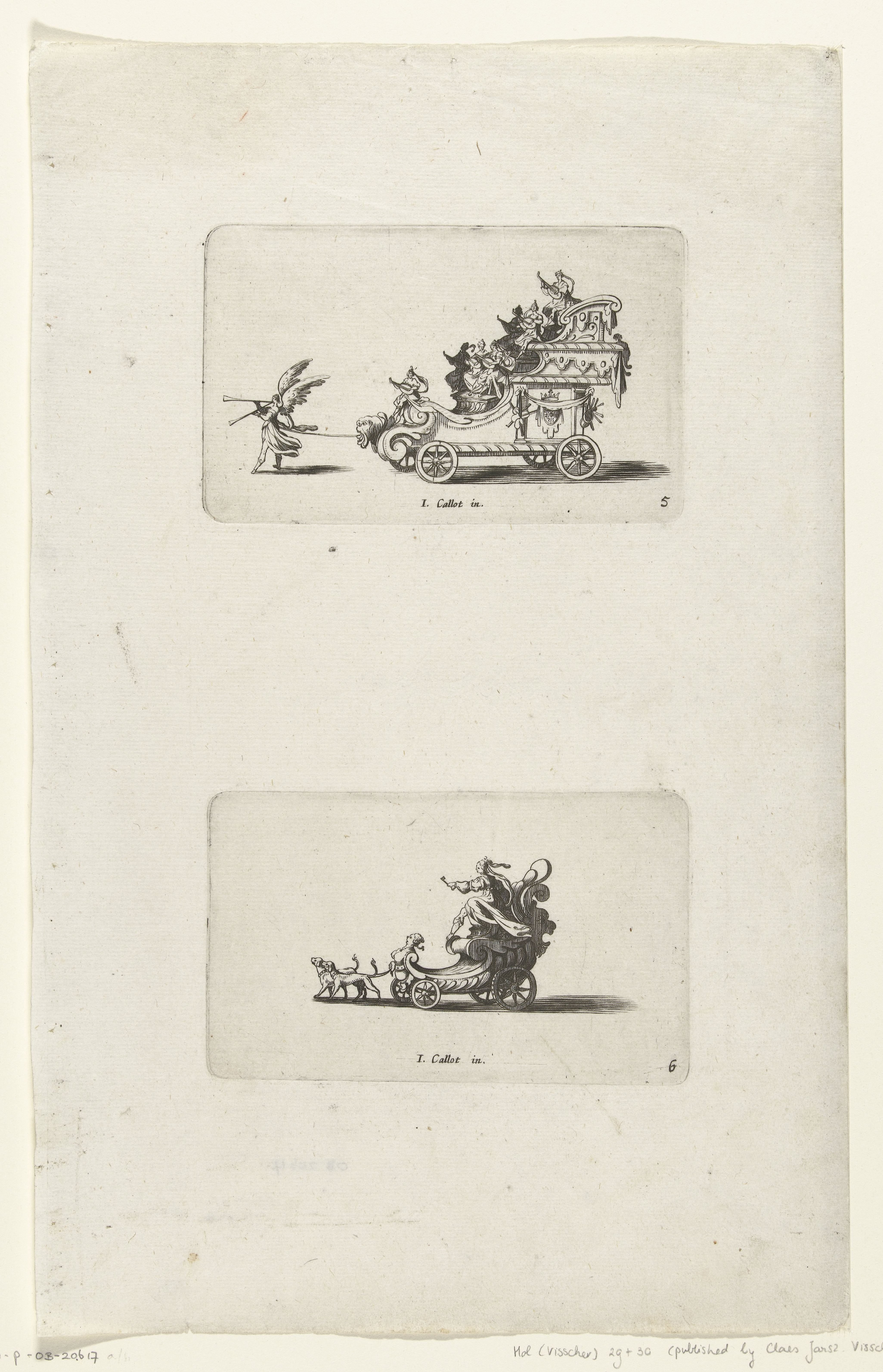 Triomfwagen met luitspelers, Triomfwagen van de Trouw