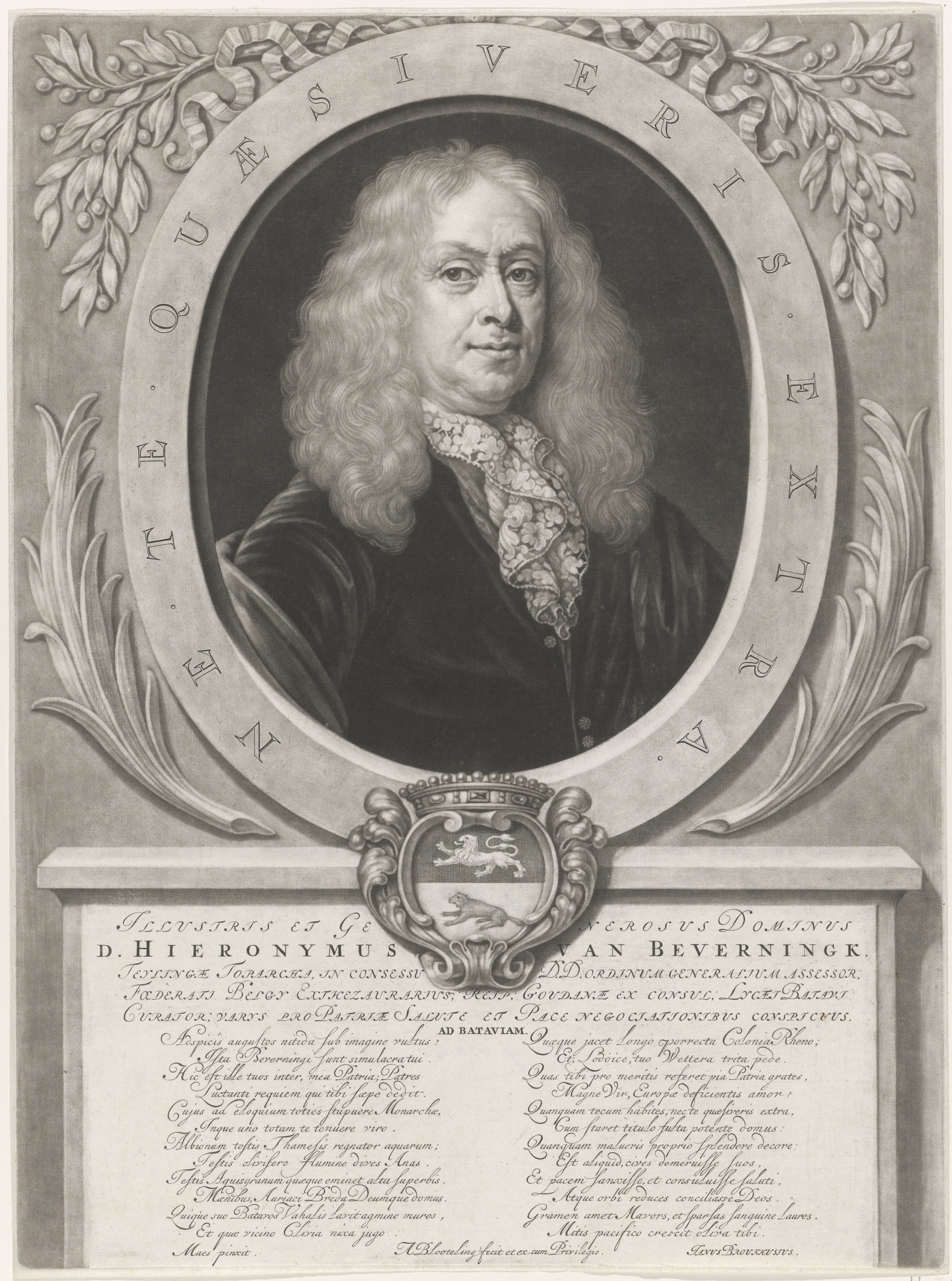 Portret van Hieronymus van Beverningk