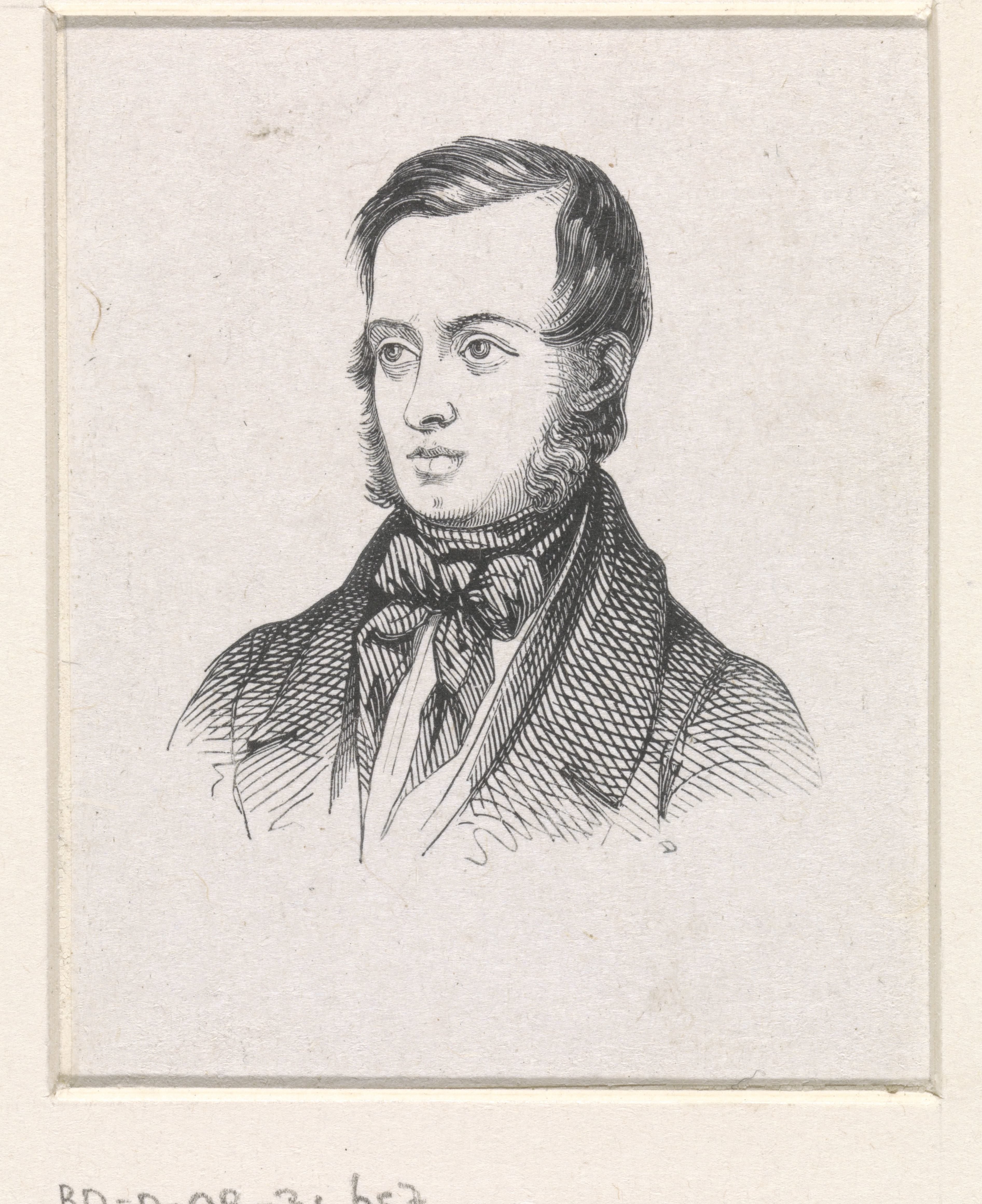 Portret van Johannes Warnardus Bilders