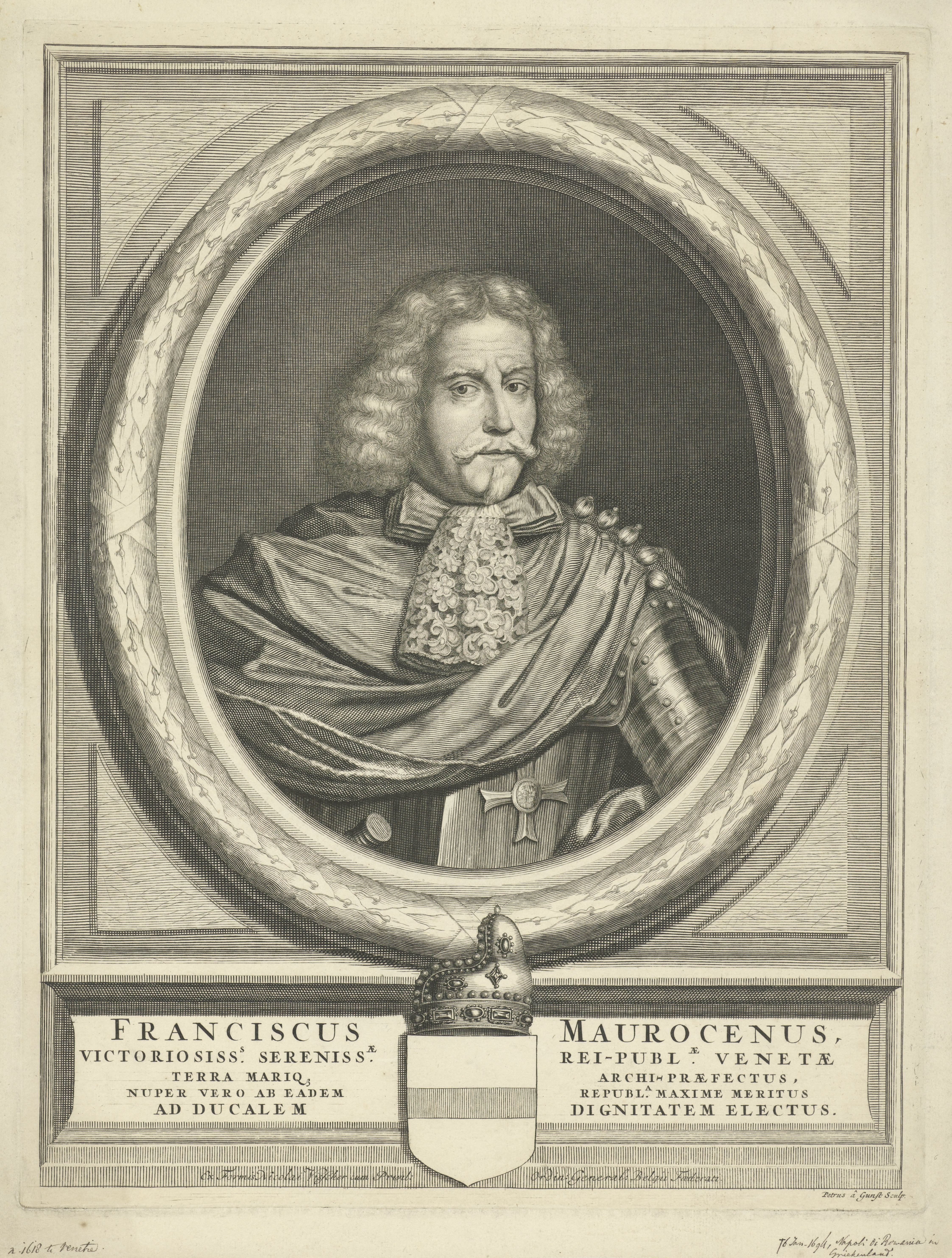 Portret van doge Francesco Morosini