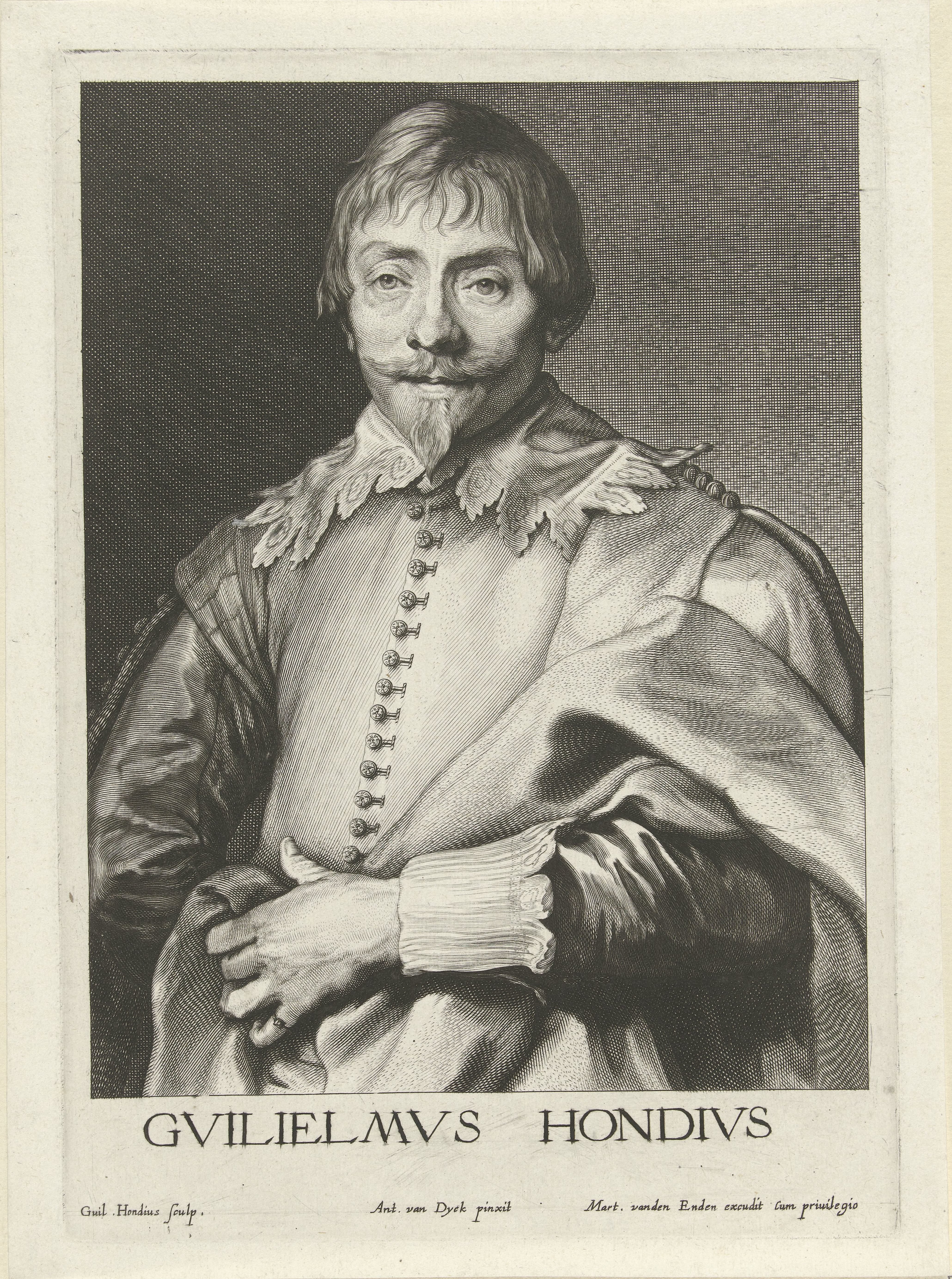 Portret van Willem Hondius