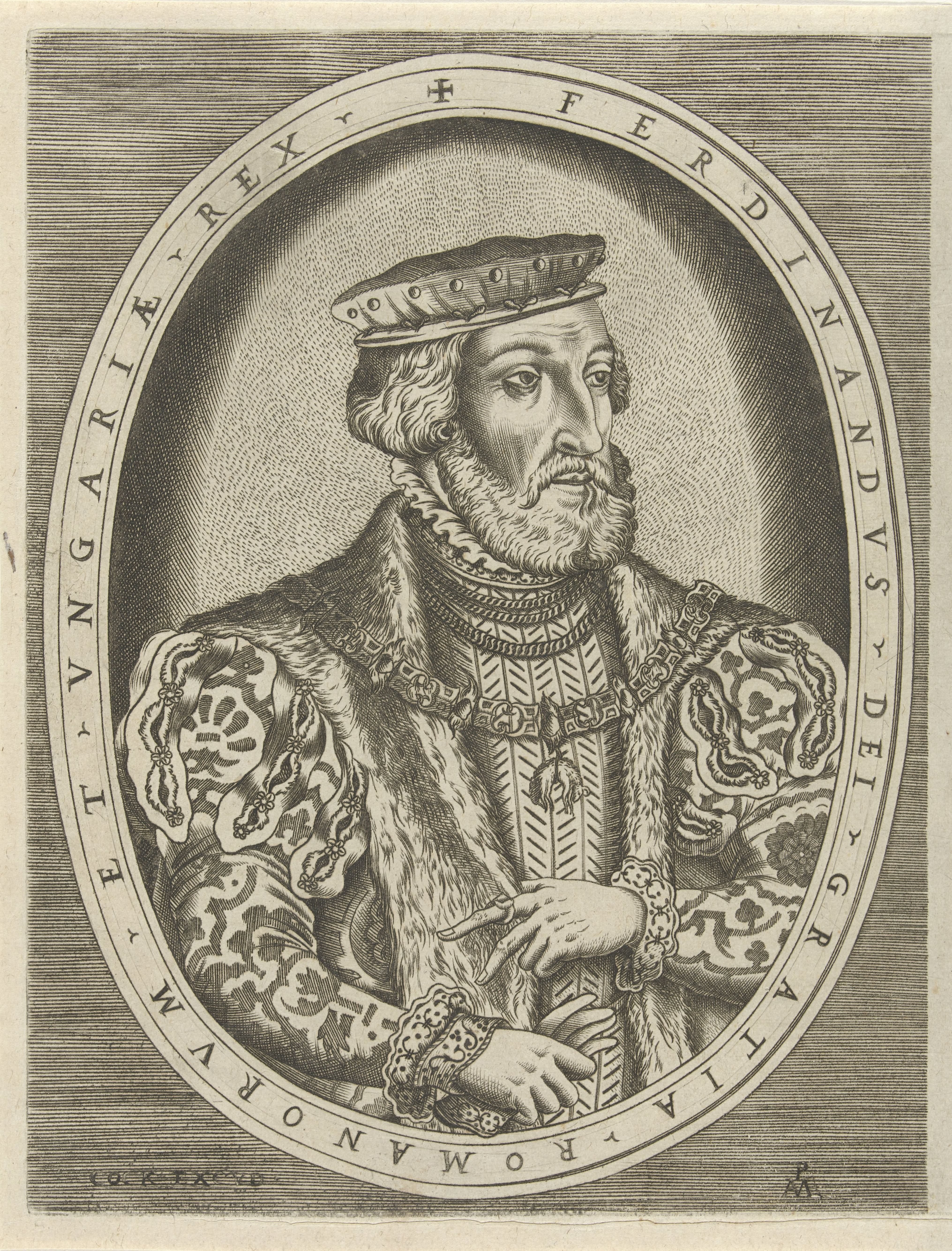 Portret van keizer Ferdinand I