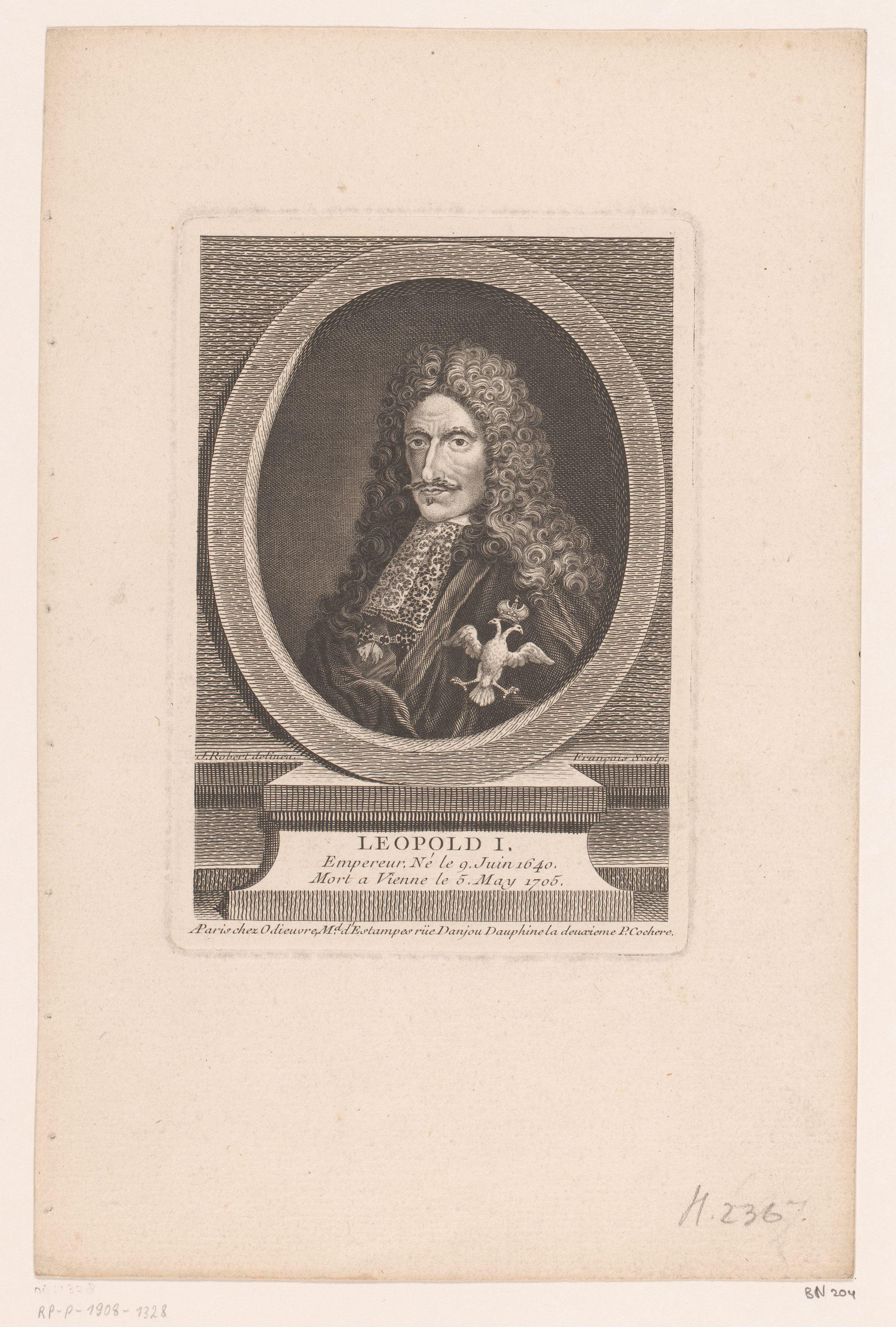 Portret van keizer Leopold I