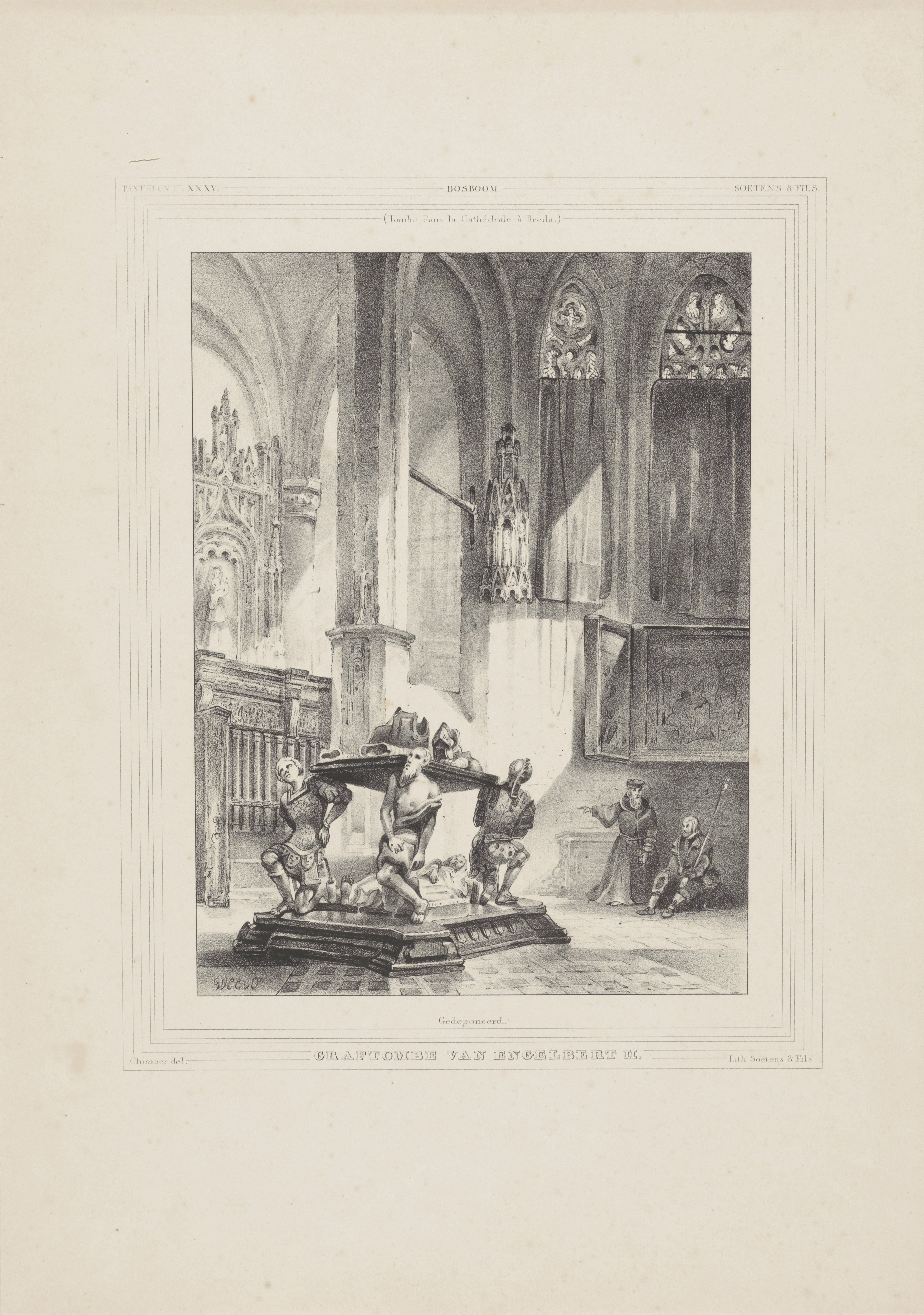 Grafmonument voor Engelbrecht II, graaf van Nassau-Dillenburg-Breda