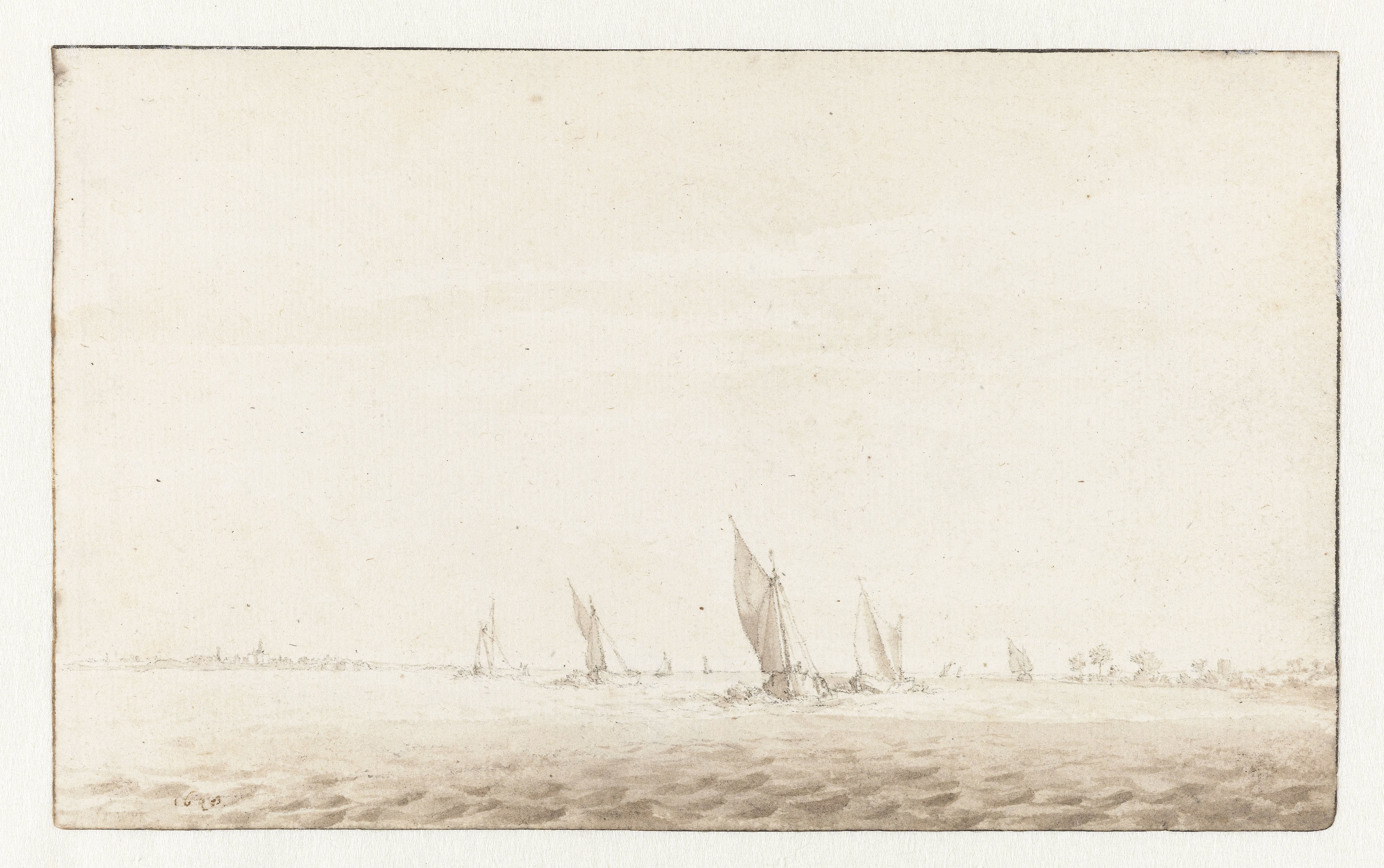 Oosterschelde voor Bergen op Zoom